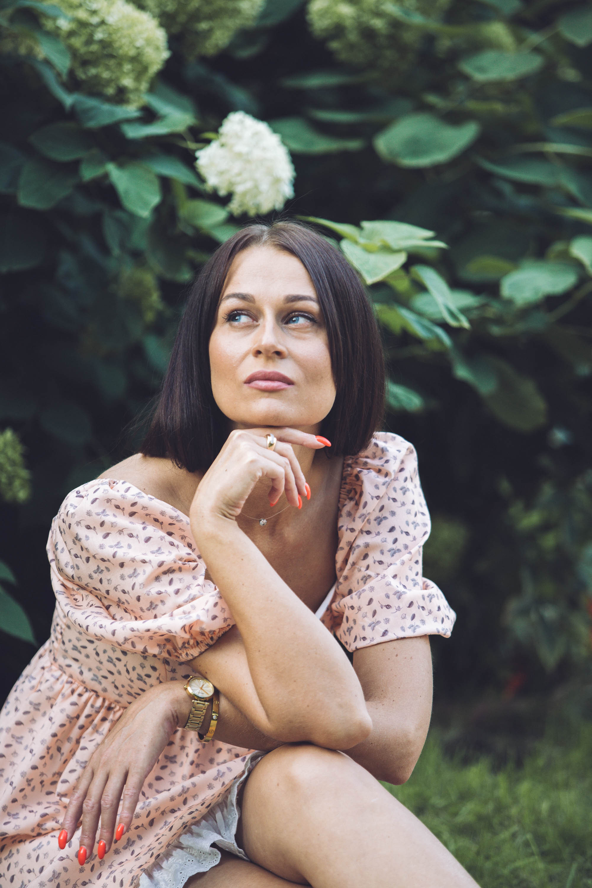 Екатерина в Остафьево. Фотограф — художник в Москве Васильева Юлия