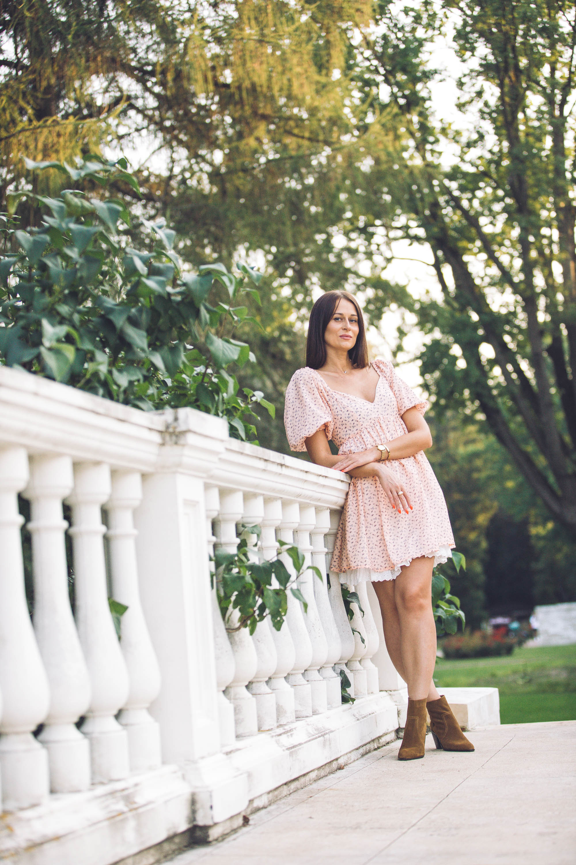 Екатерина в Остафьево. Фотограф — художник в Москве Васильева Юлия