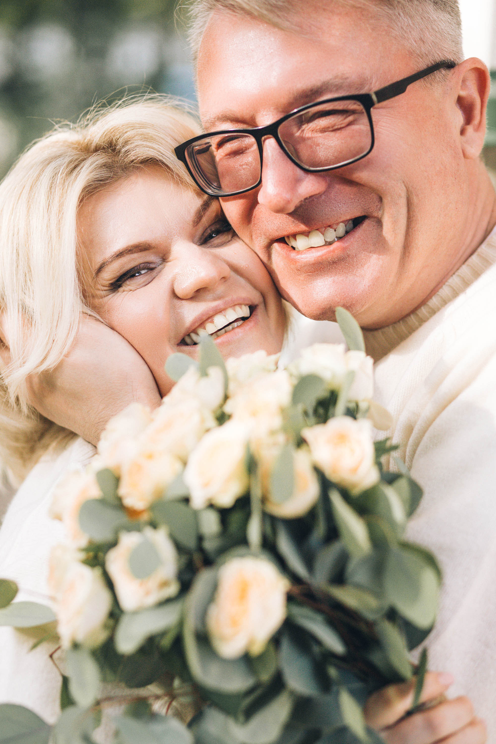 Евгения и Александр (годовщина свадьбы). Фотограф — художник в Москве Васильева Юлия