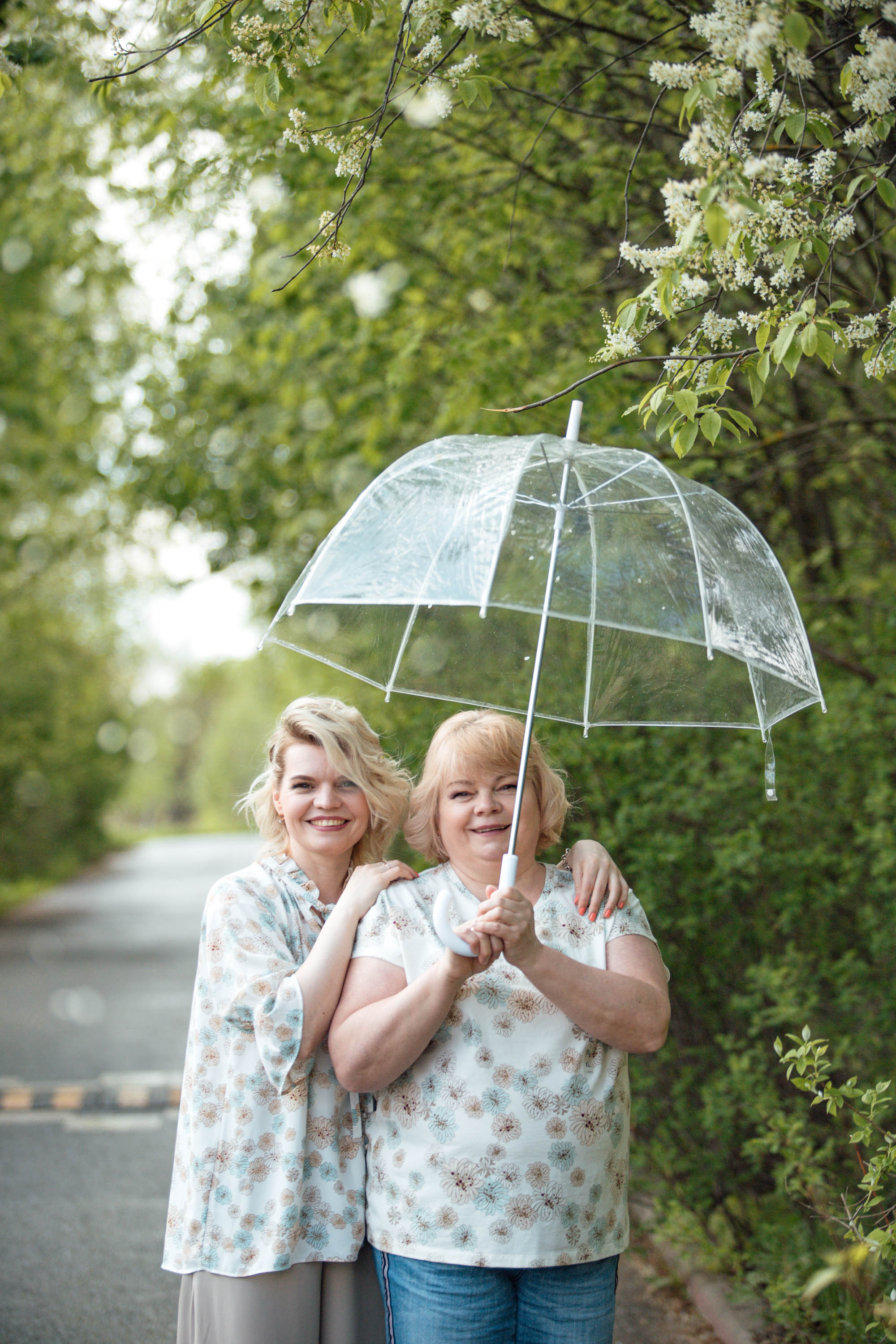 Евгения с мамой. Фотограф — художник в Москве Васильева Юлия