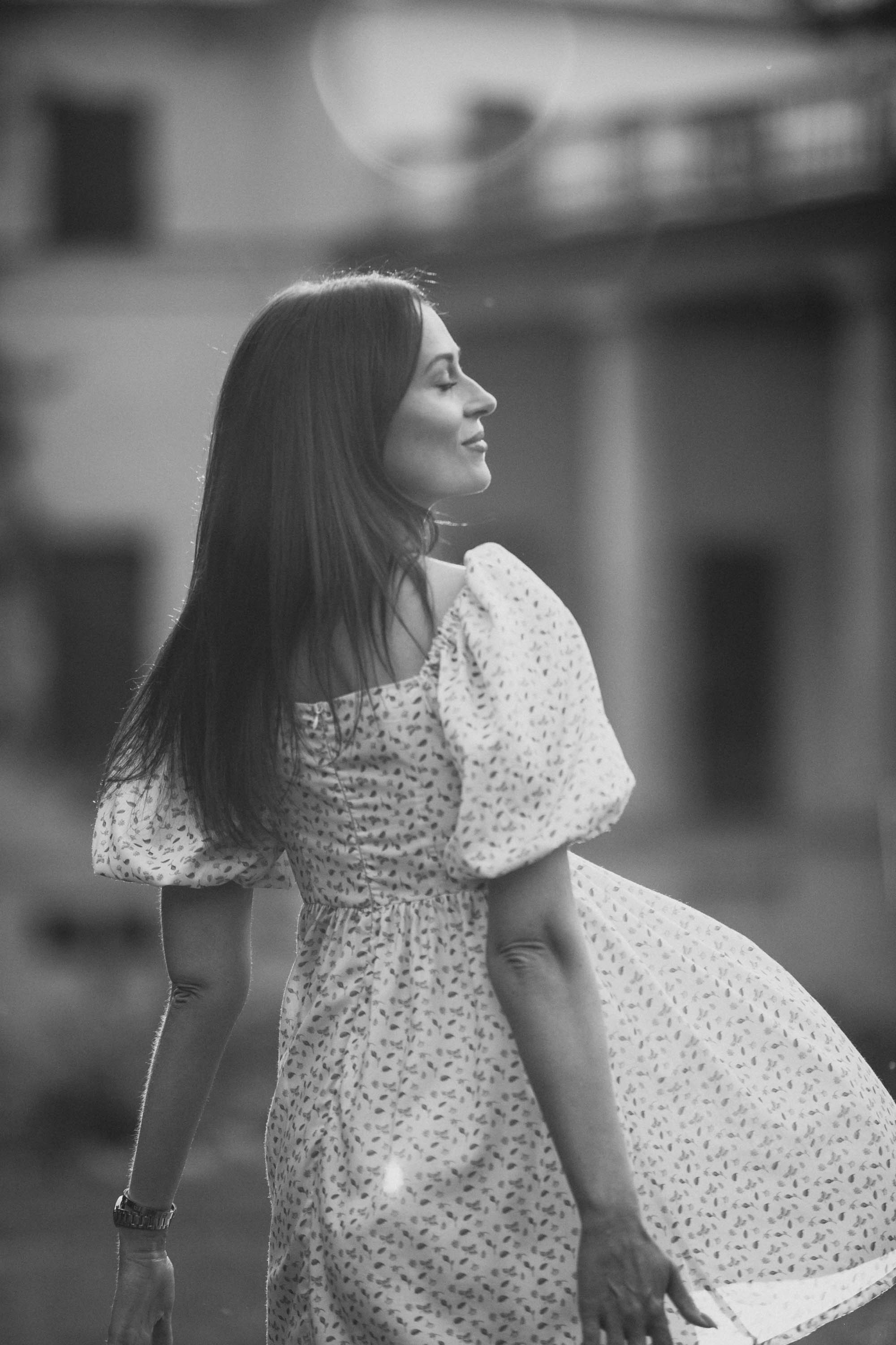 Екатерина в Остафьево. Фотограф — художник в Москве Васильева Юлия