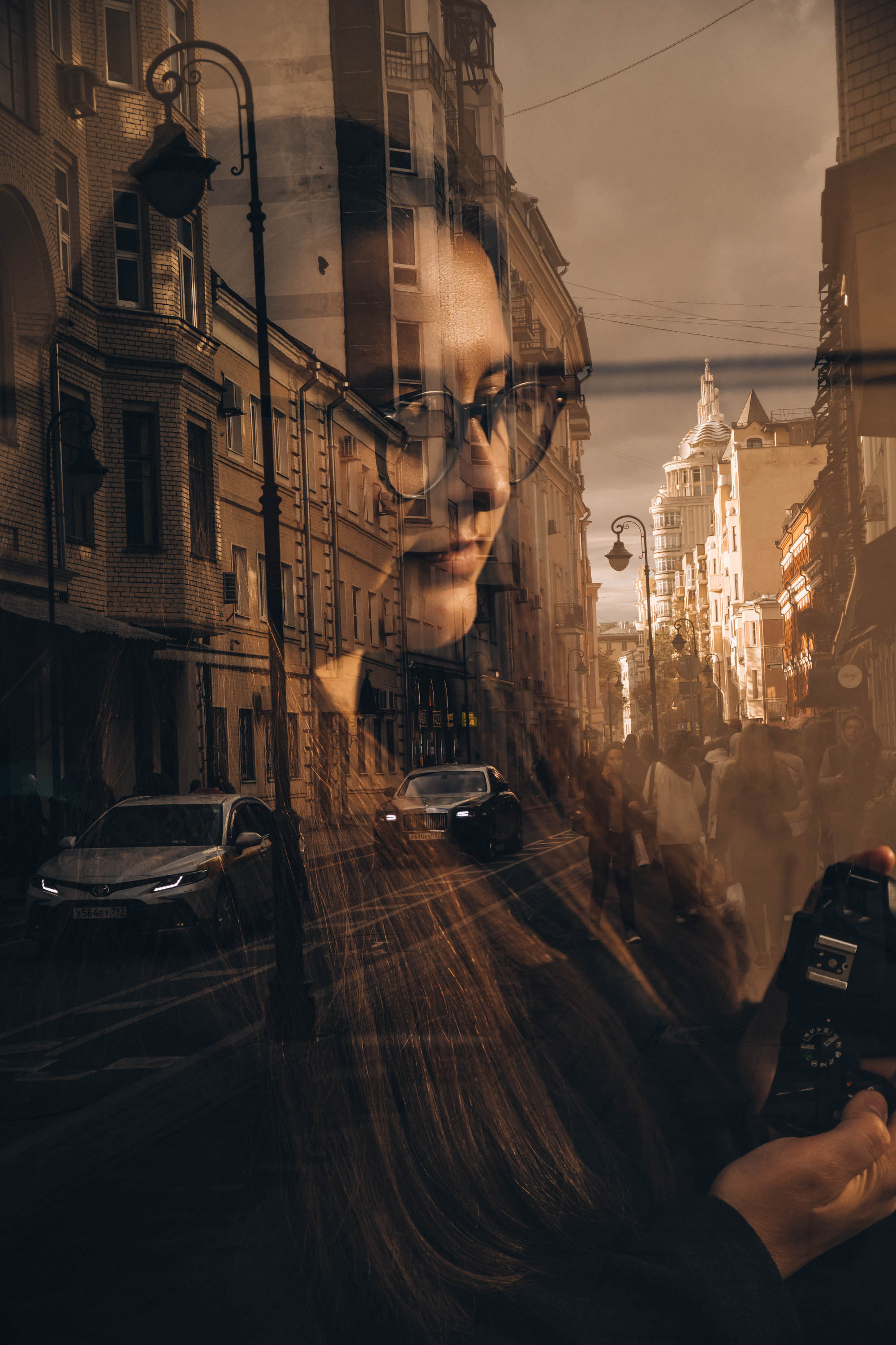 Прогулка по дождливой Москве. Фотограф — художник в Москве Васильева Юлия