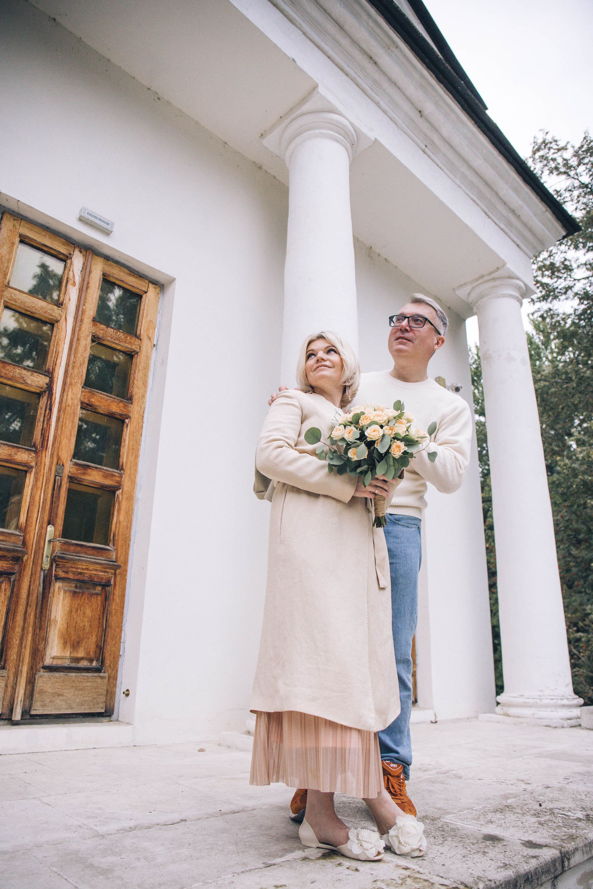 Евгения и Александр (годовщина свадьбы). Фотограф — художник в Москве Васильева Юлия