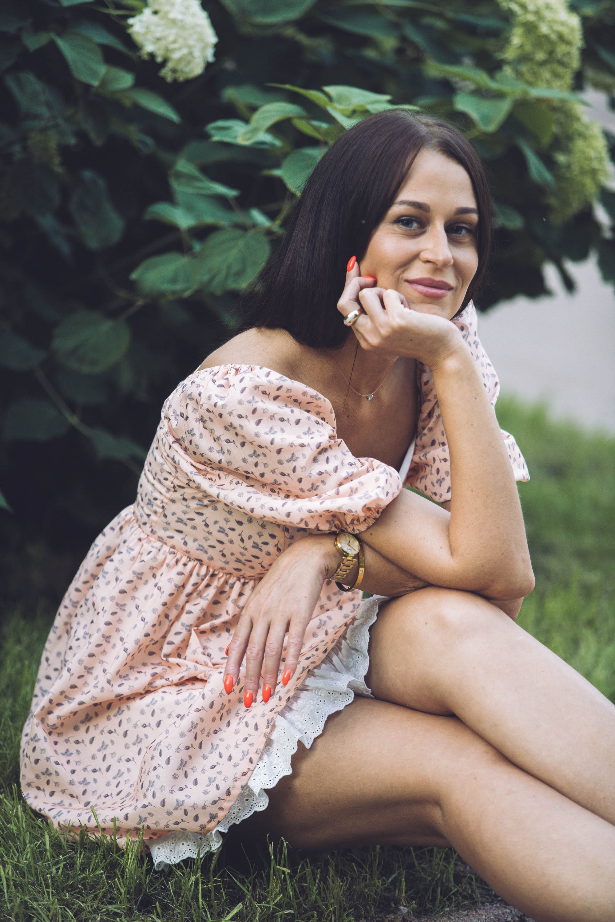 Екатерина в Остафьево. Фотограф — художник в Москве Васильева Юлия