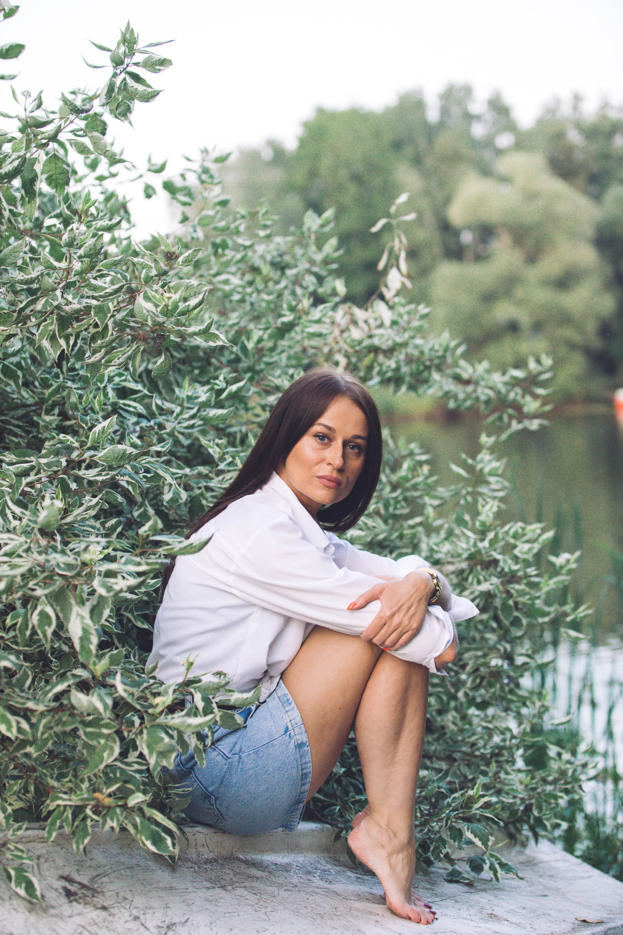 Екатерина в Остафьево. Фотограф — художник в Москве Васильева Юлия