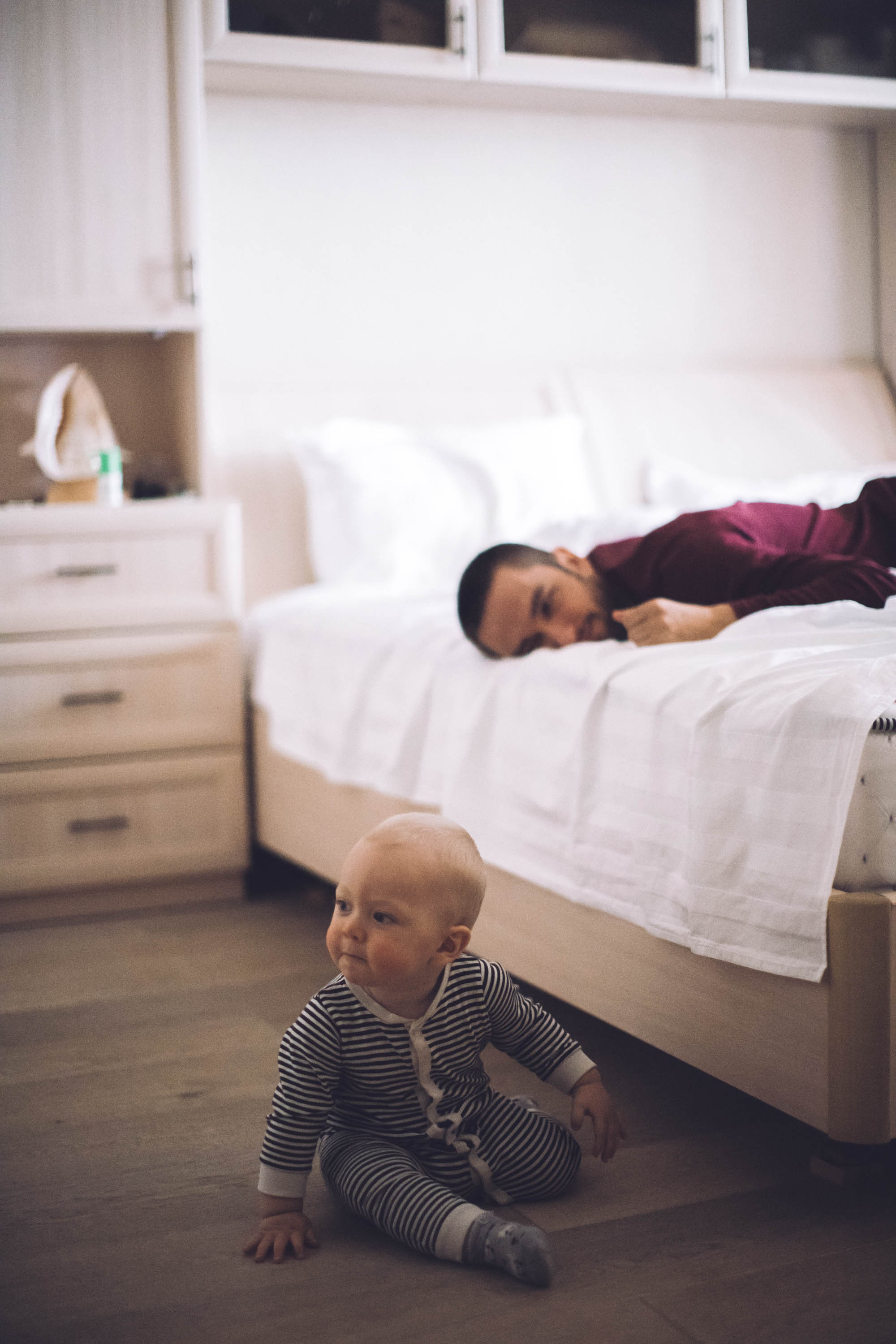 Пока папа спит. Фотограф — художник в Москве Васильева Юлия