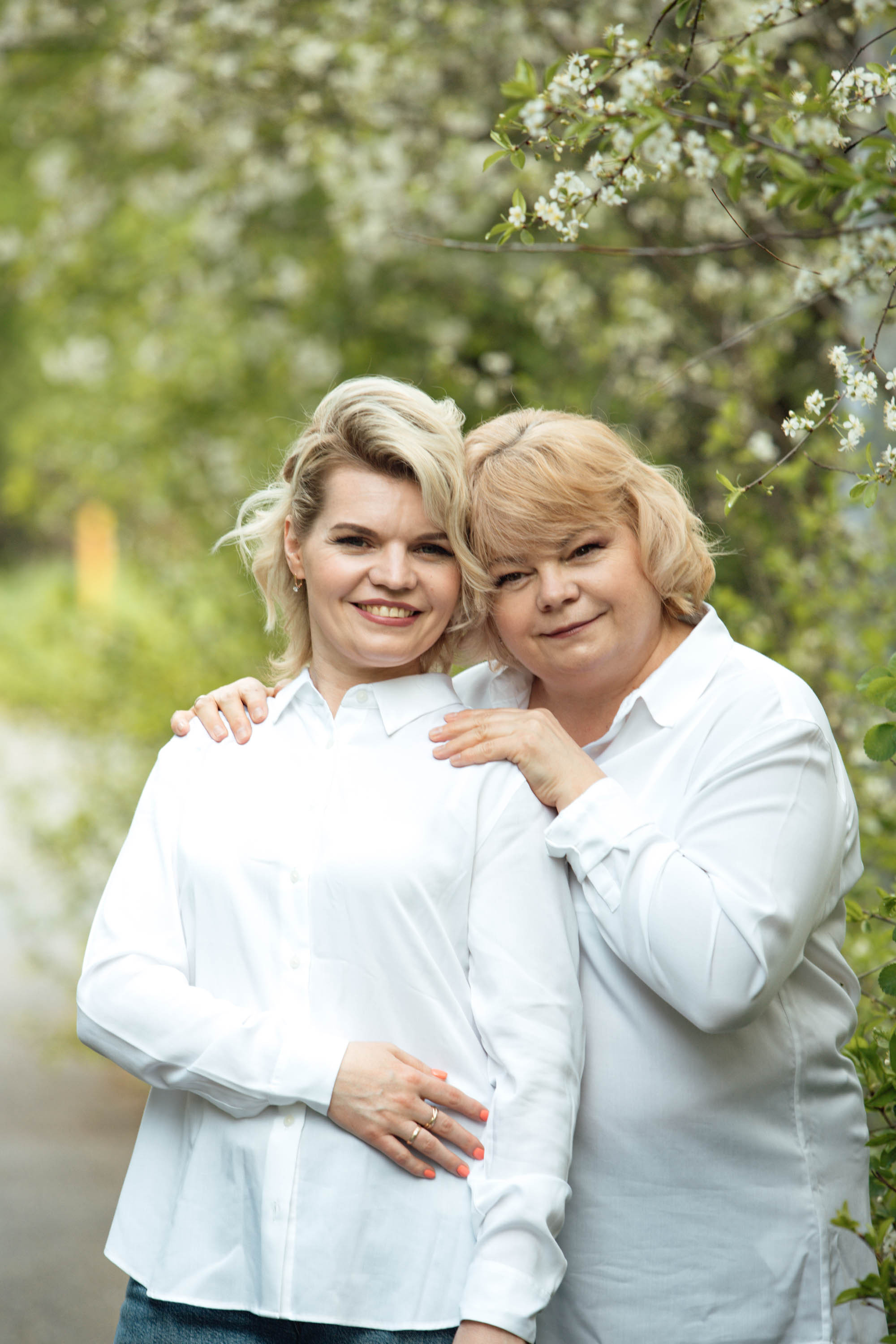 Евгения с мамой. Фотограф — художник в Москве Васильева Юлия