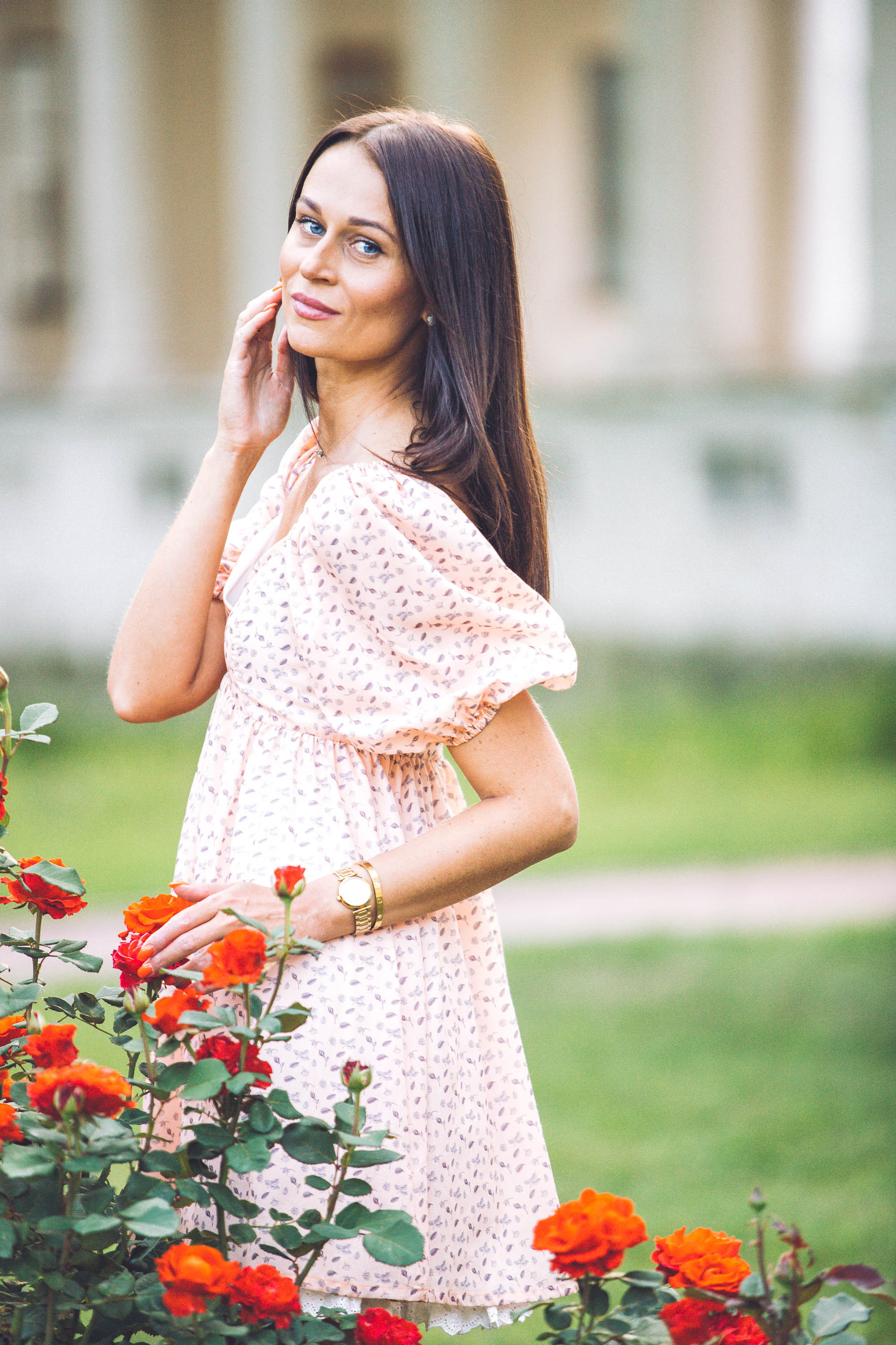 Екатерина в Остафьево. Фотограф — художник в Москве Васильева Юлия