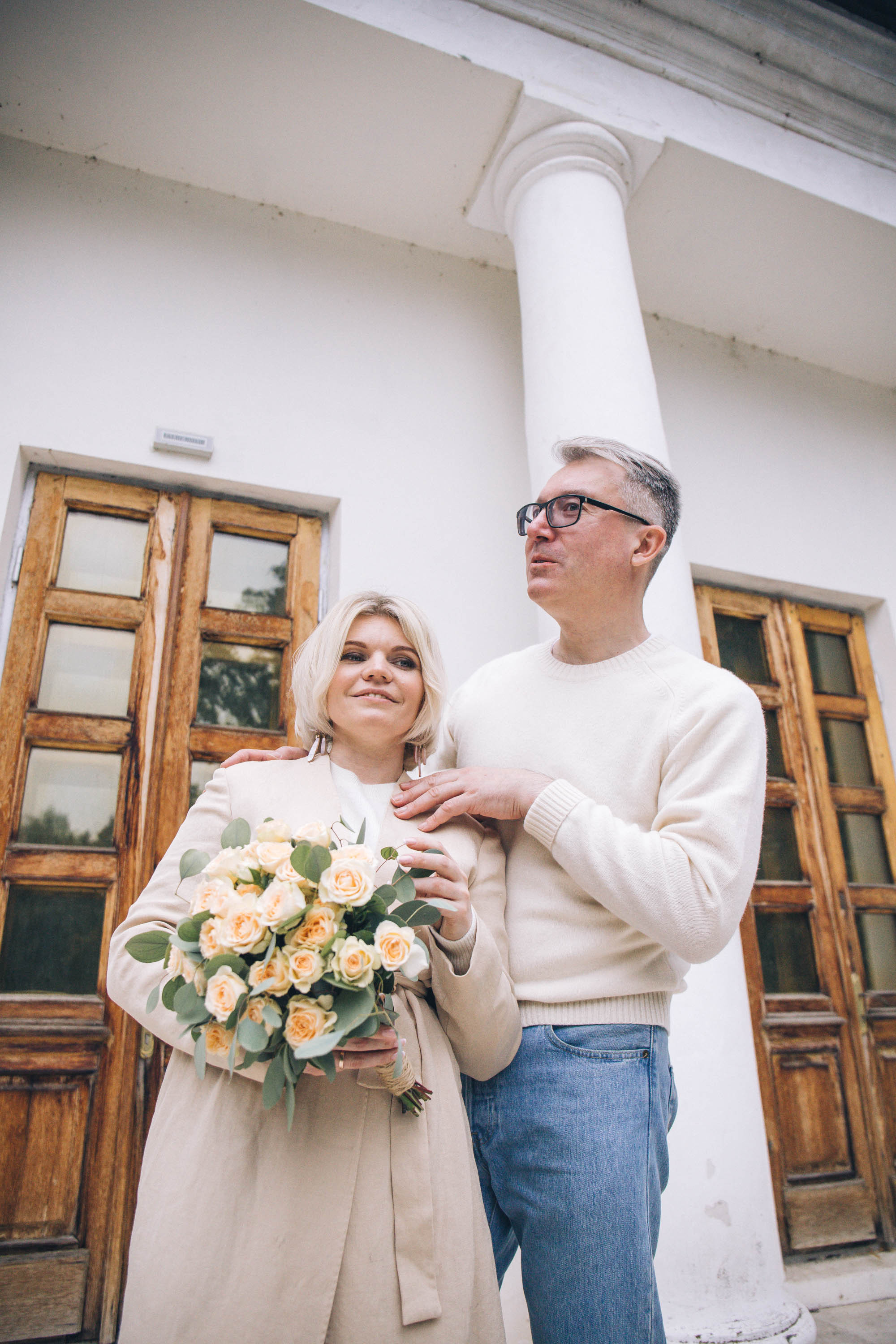 Евгения и Александр (годовщина свадьбы). Фотограф — художник в Москве Васильева Юлия