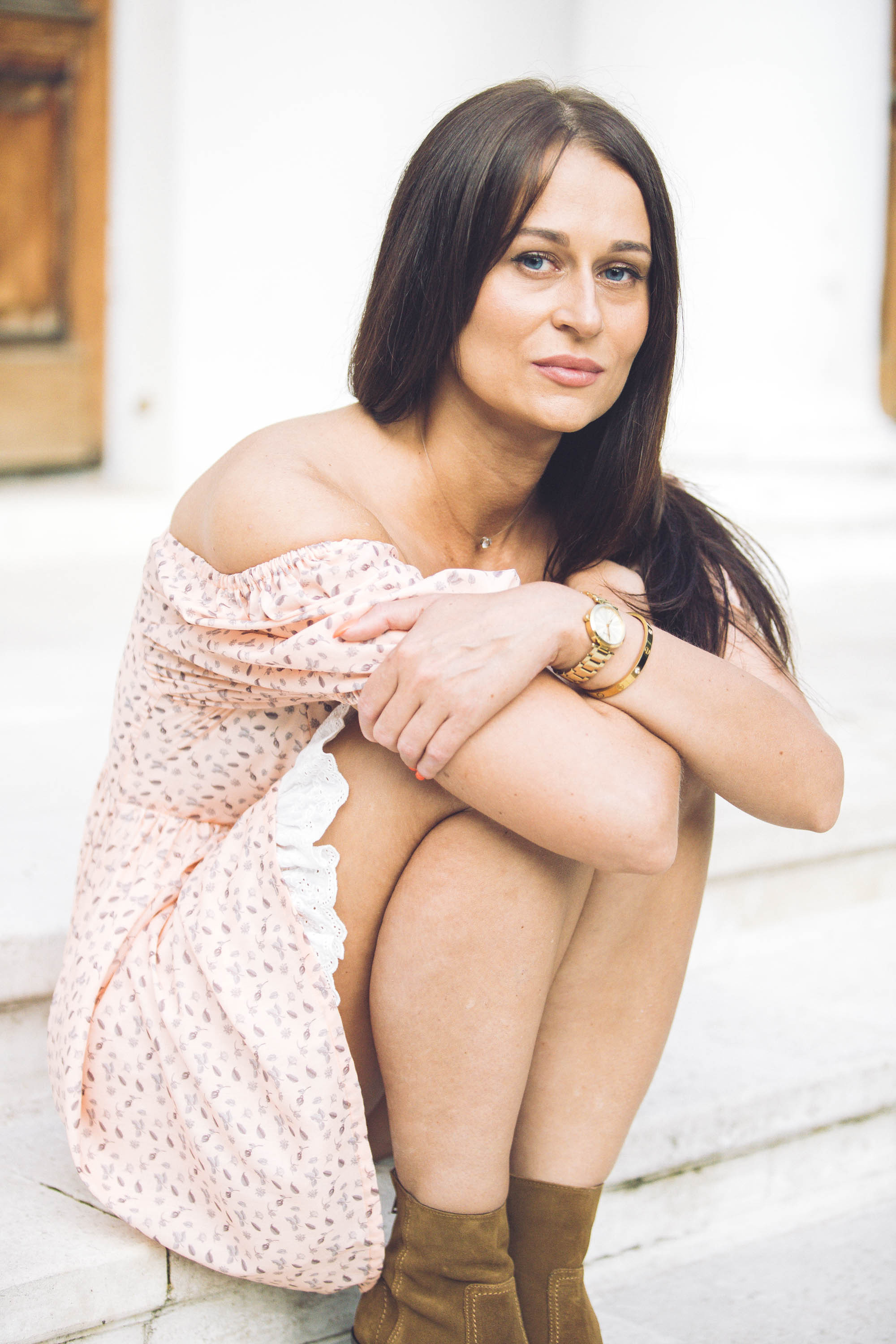 Екатерина в Остафьево. Фотограф — художник в Москве Васильева Юлия