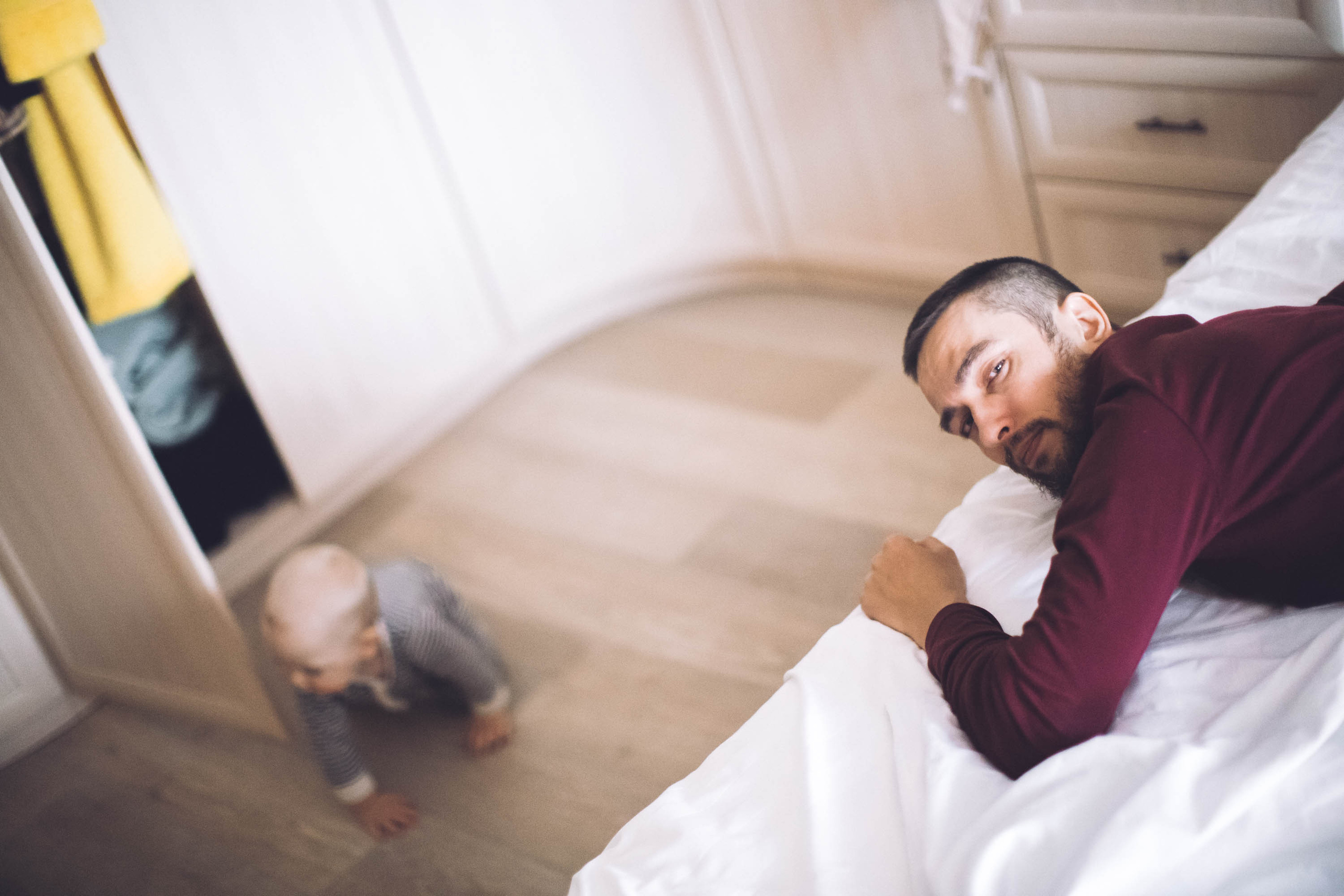 Пока папа спит. Фотограф — художник в Москве Васильева Юлия