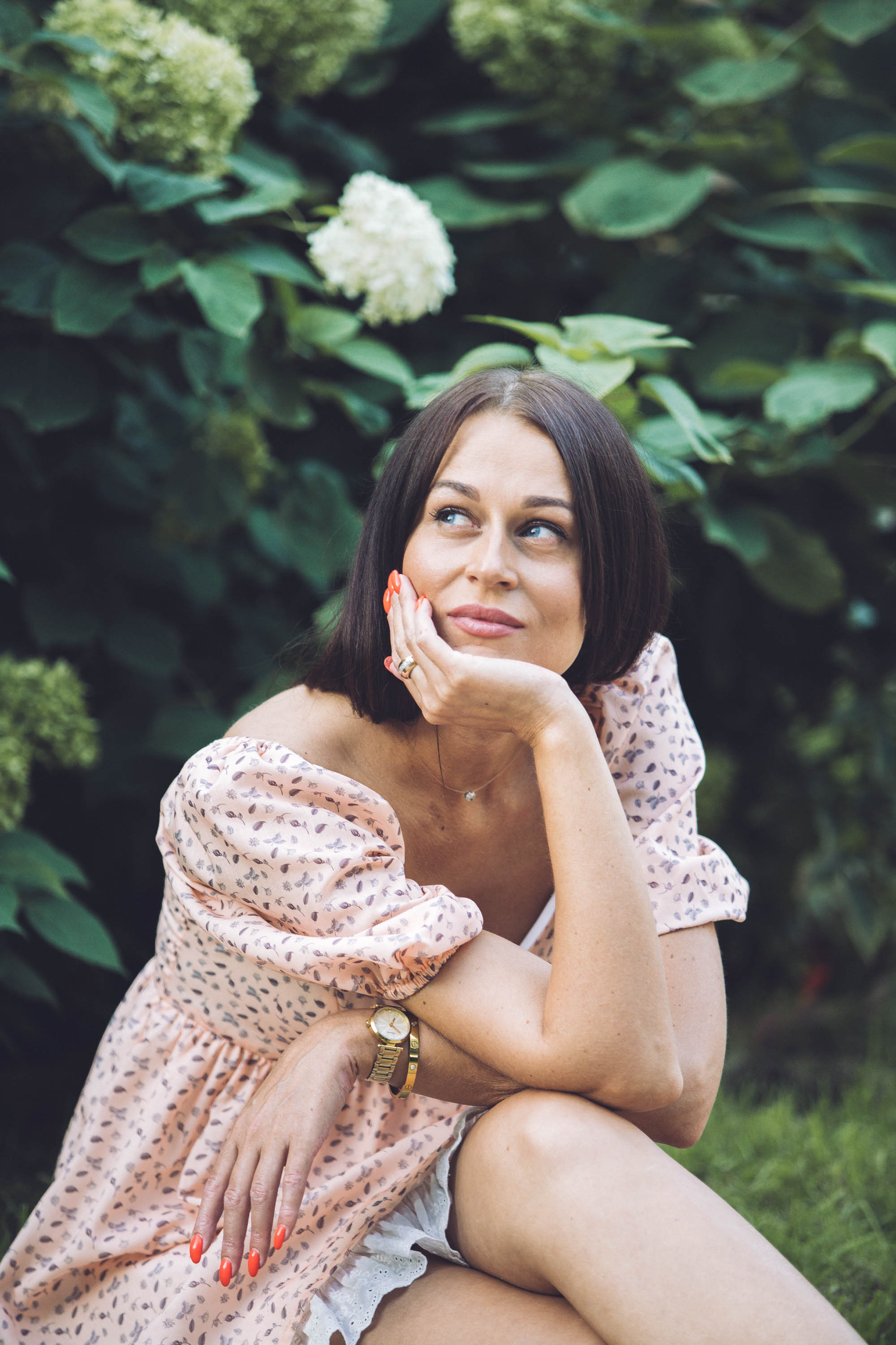 Екатерина в Остафьево. Фотограф — художник в Москве Васильева Юлия