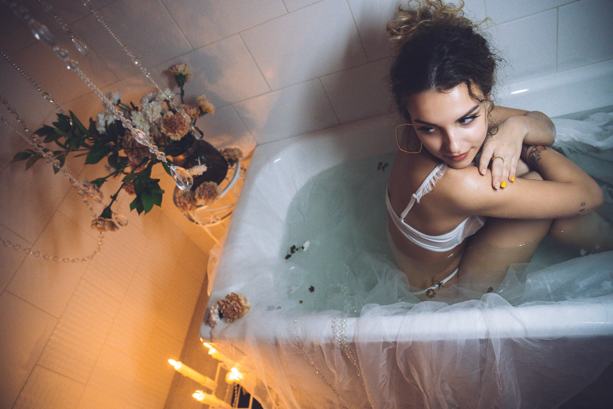 Дарья и Лана. Фотограф — художник в Москве Васильева Юлия