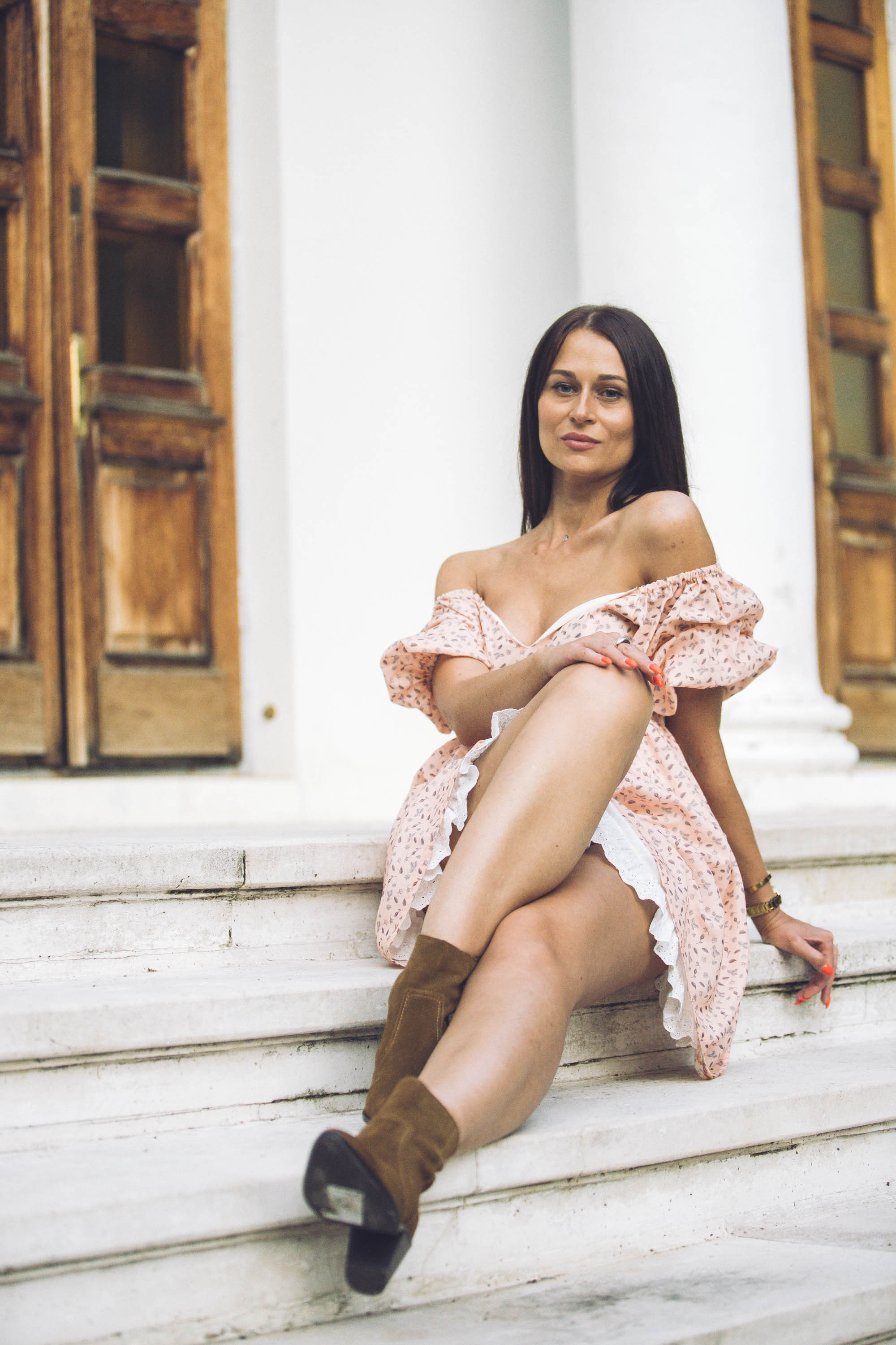 Екатерина в Остафьево. Фотограф — художник в Москве Васильева Юлия