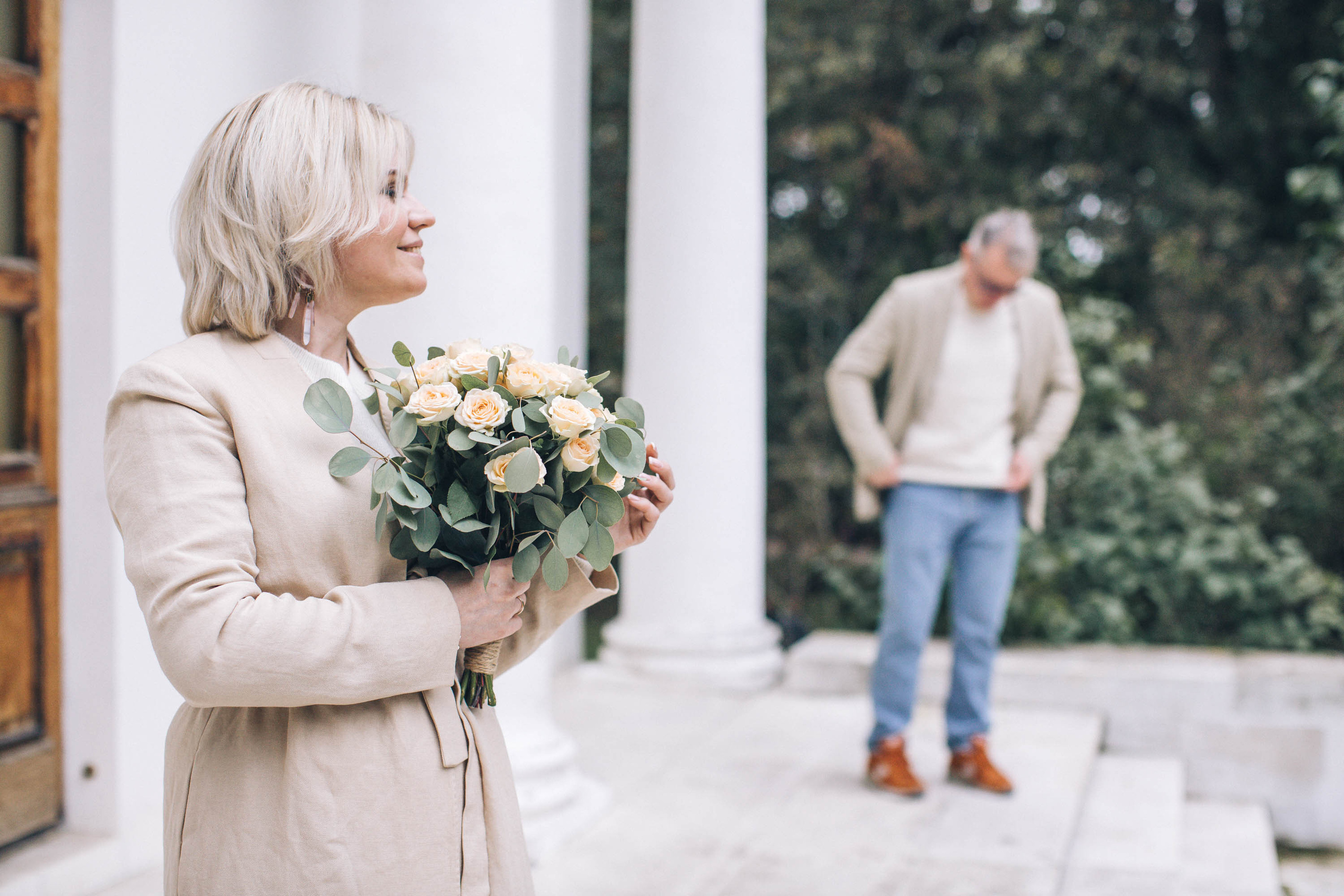 Евгения и Александр (годовщина свадьбы). Фотограф — художник в Москве Васильева Юлия