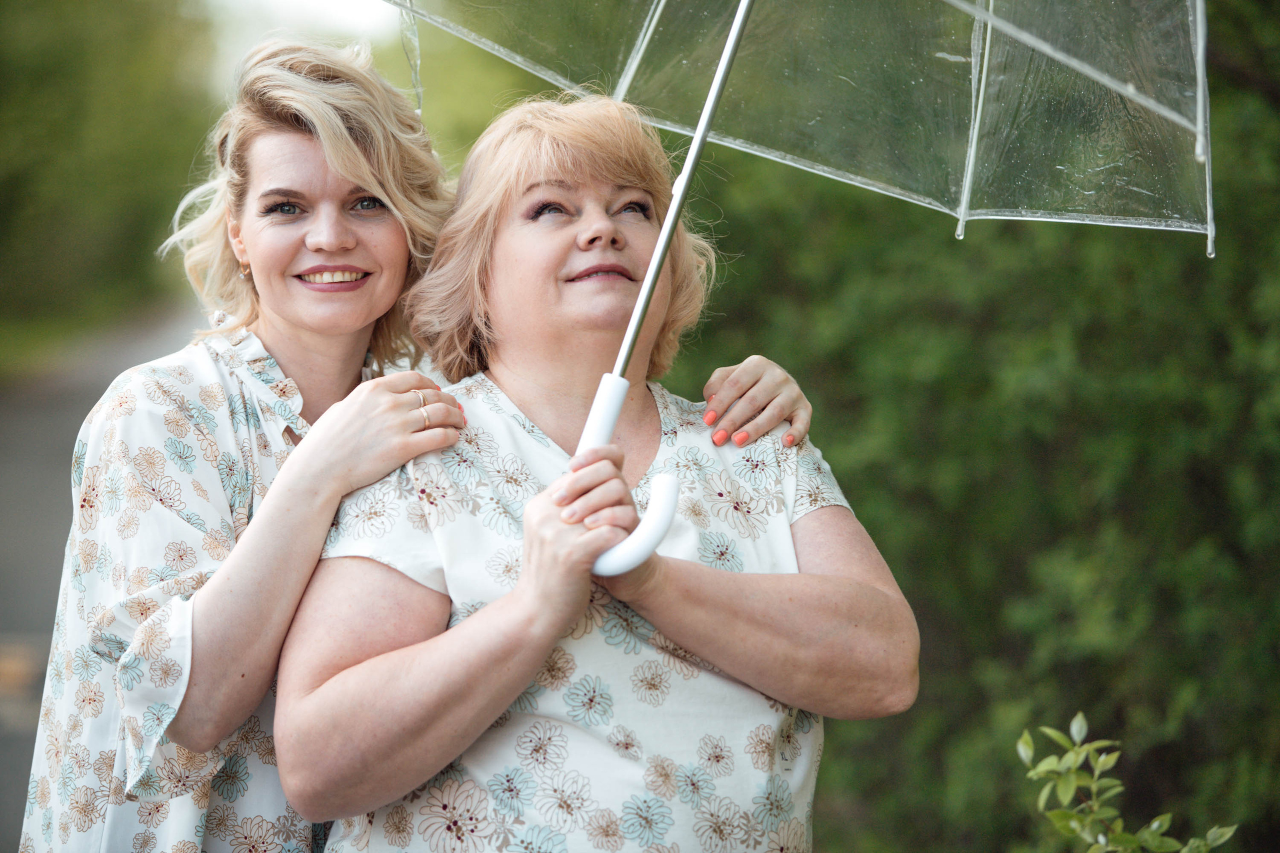 Евгения с мамой. Фотограф — художник в Москве Васильева Юлия