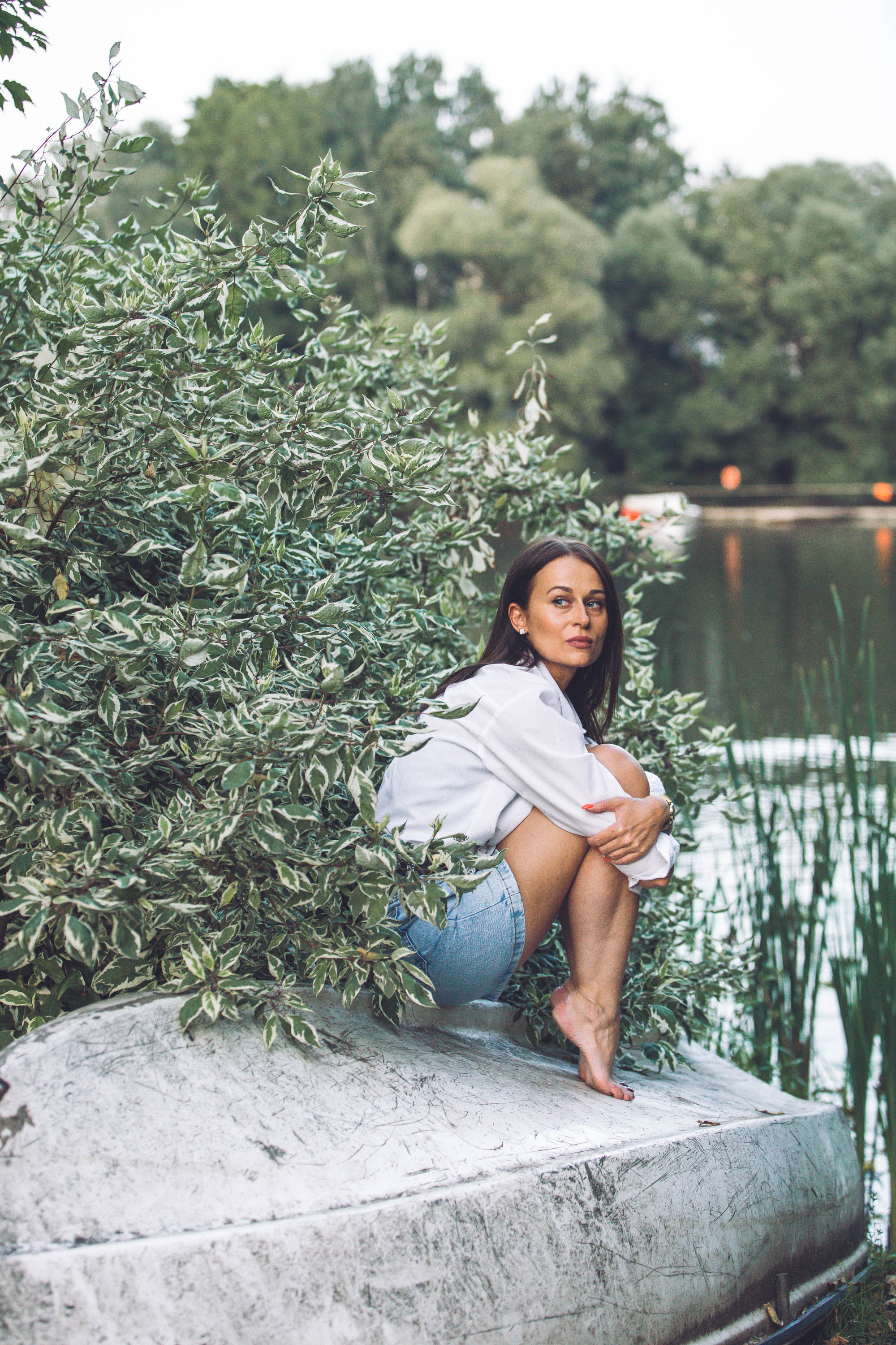 Екатерина в Остафьево. Фотограф — художник в Москве Васильева Юлия