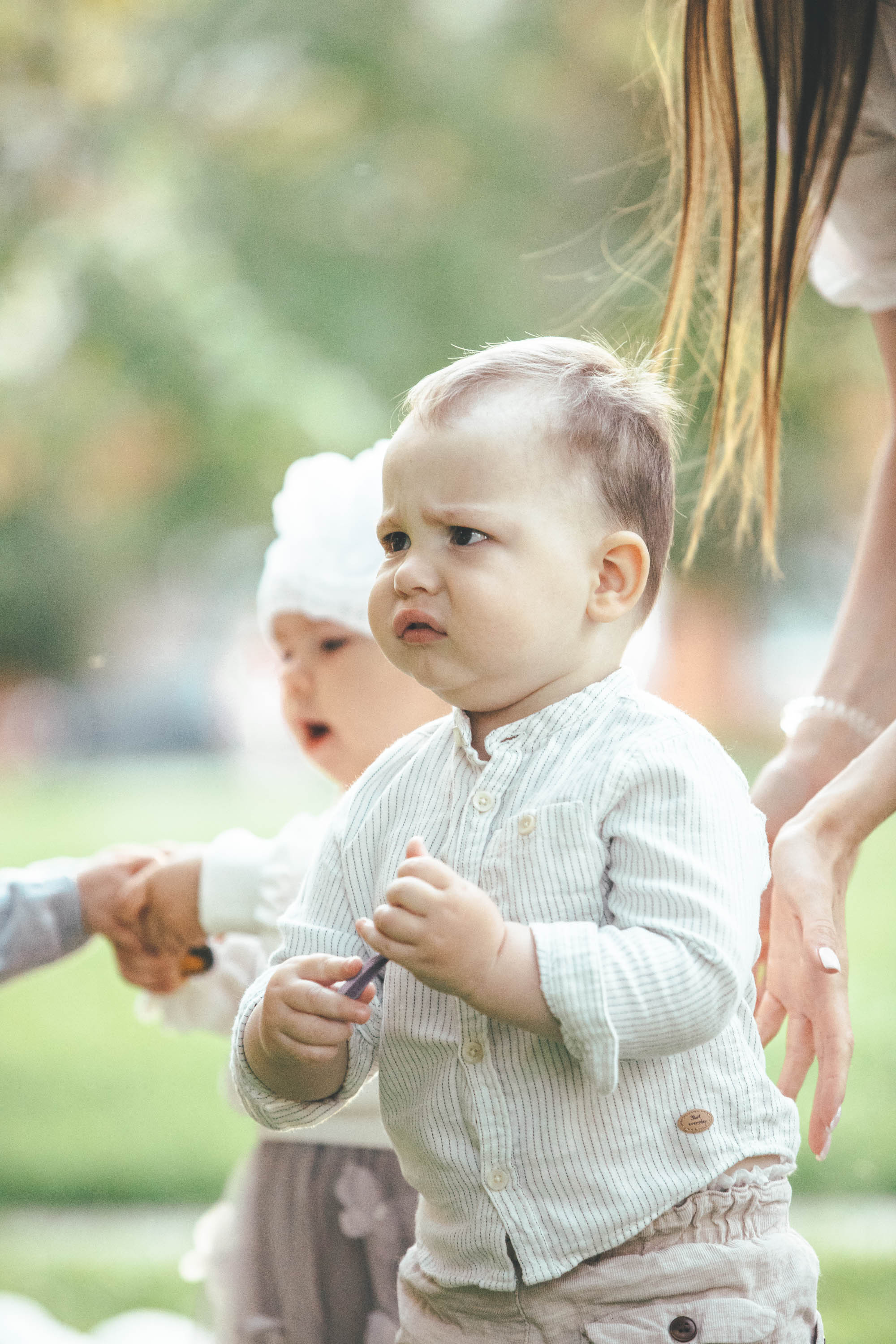 Малыши (первое знакомство). Фотограф — художник в Москве Васильева Юлия