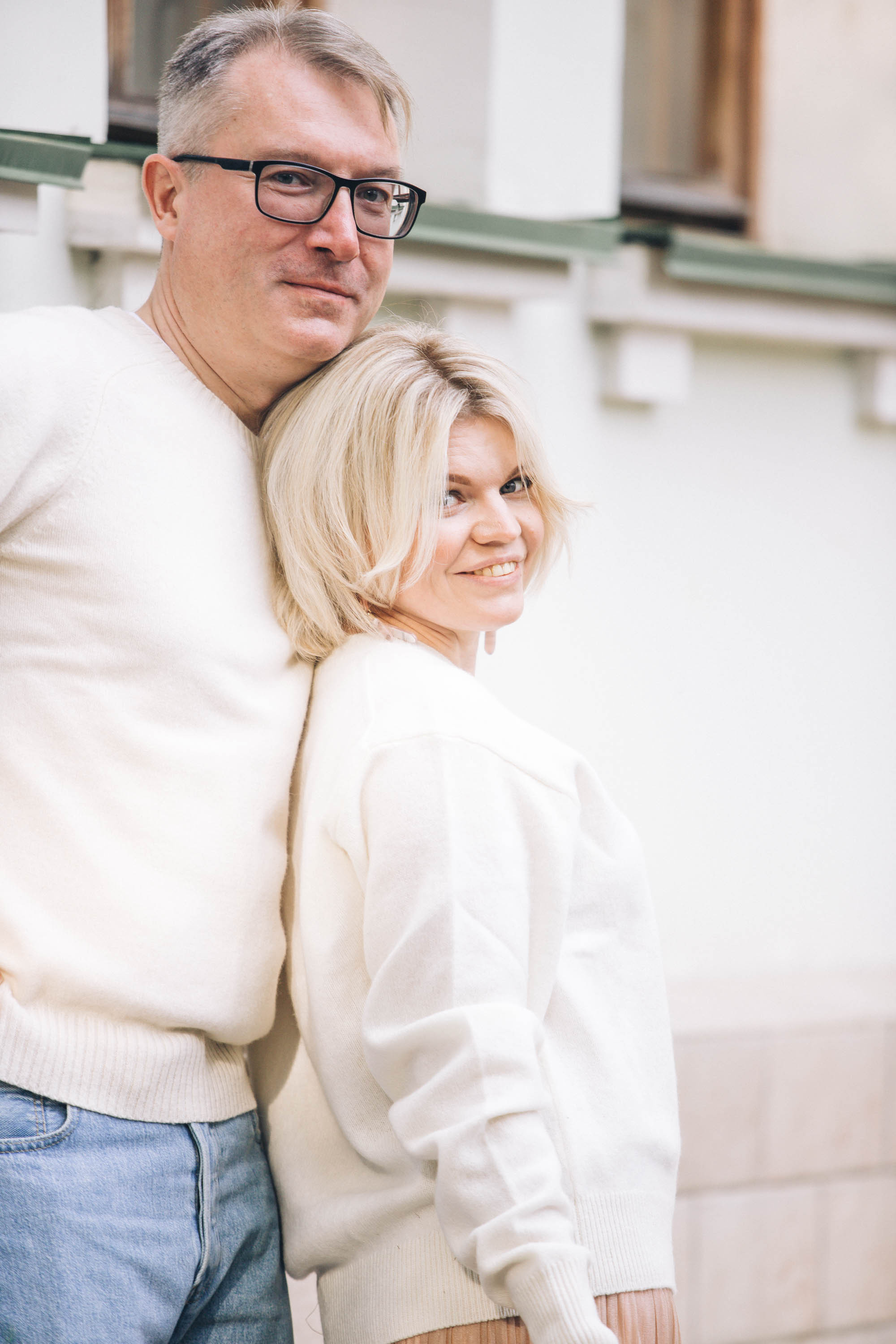 Евгения и Александр (годовщина свадьбы). Фотограф — художник в Москве Васильева Юлия