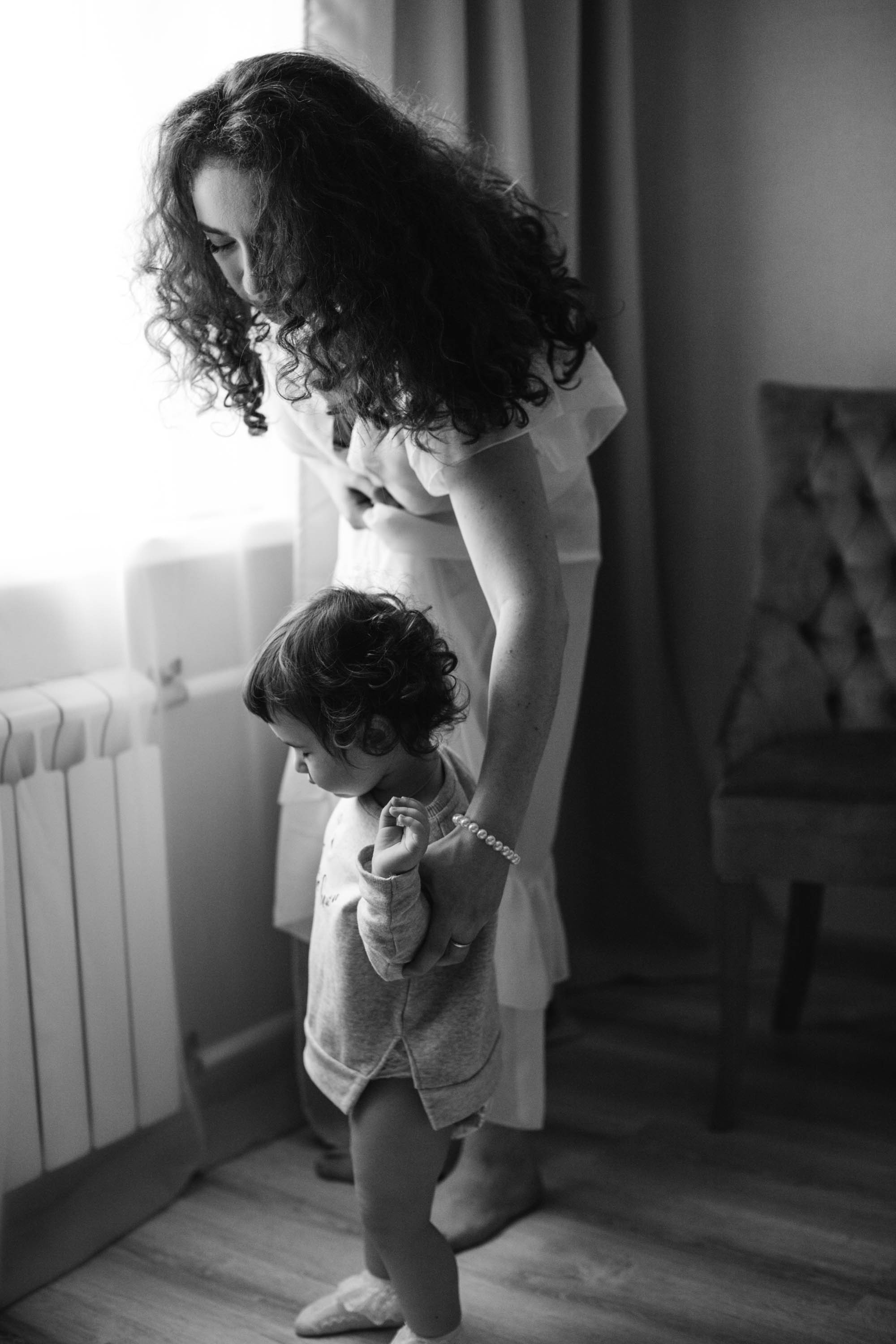 Анна с дочкой. Фотограф — художник в Москве Васильева Юлия