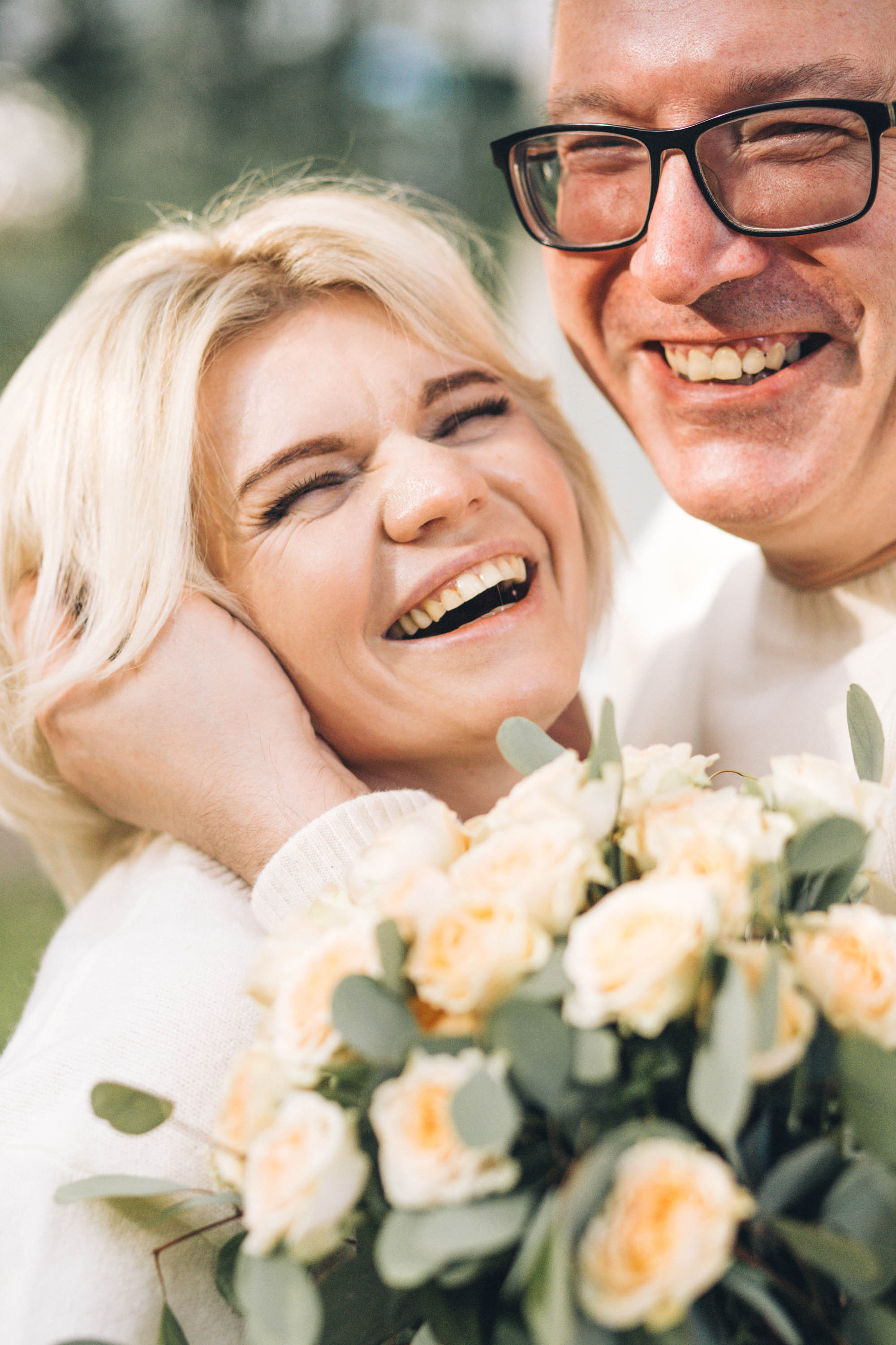 Евгения и Александр (годовщина свадьбы). Фотограф — художник в Москве Васильева Юлия