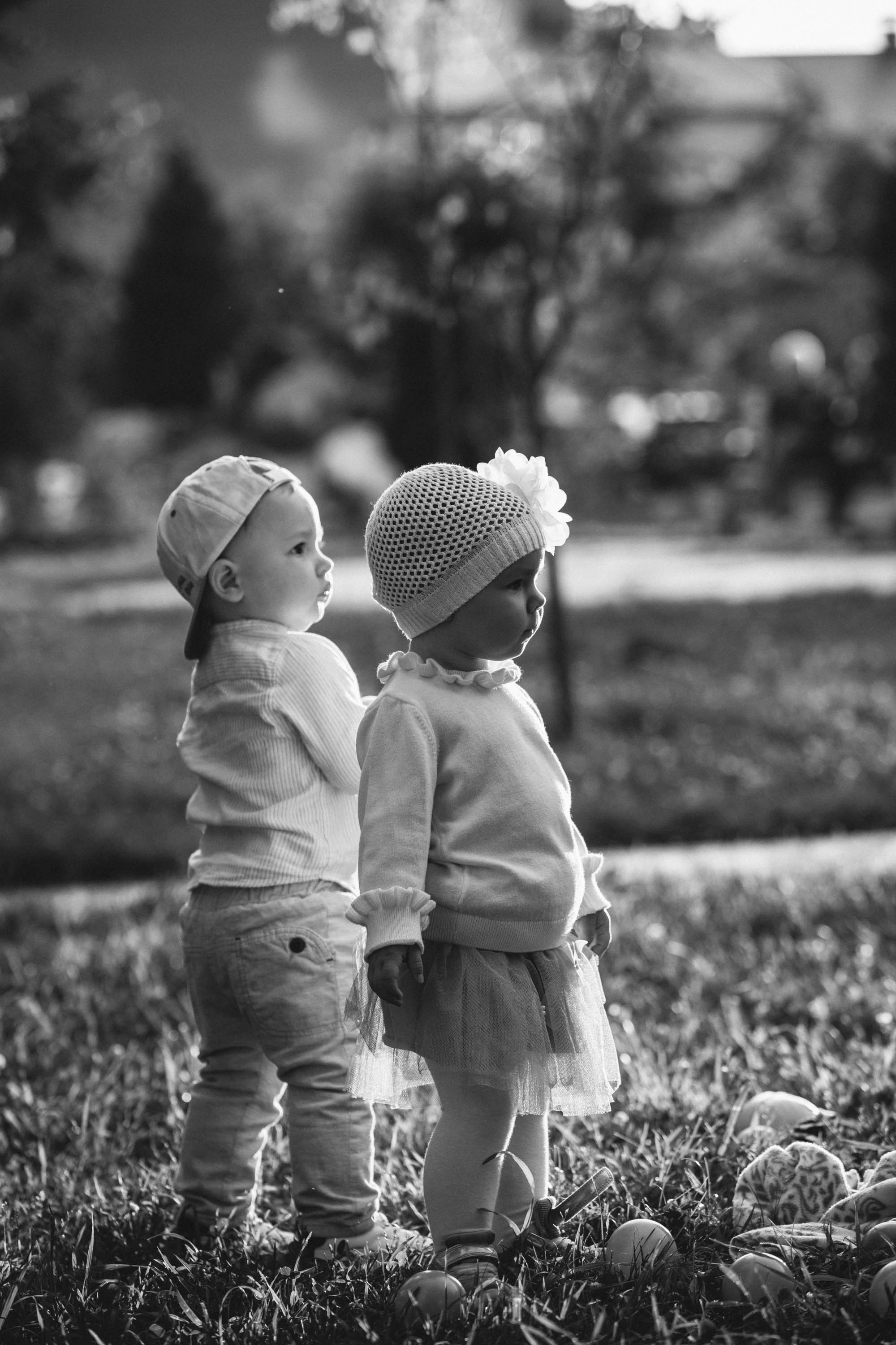 Малыши (первое знакомство). Фотограф — художник в Москве Васильева Юлия