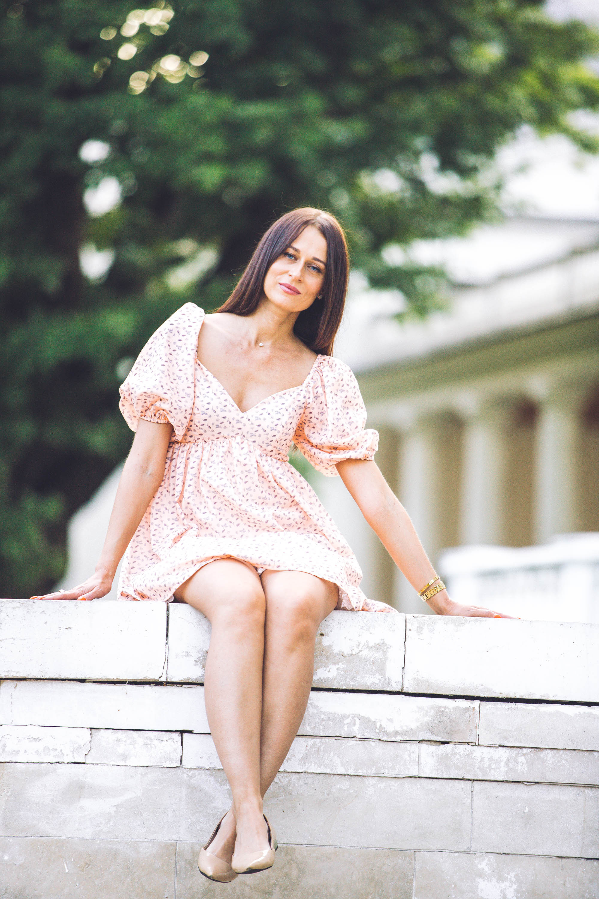 Екатерина в Остафьево. Фотограф — художник в Москве Васильева Юлия