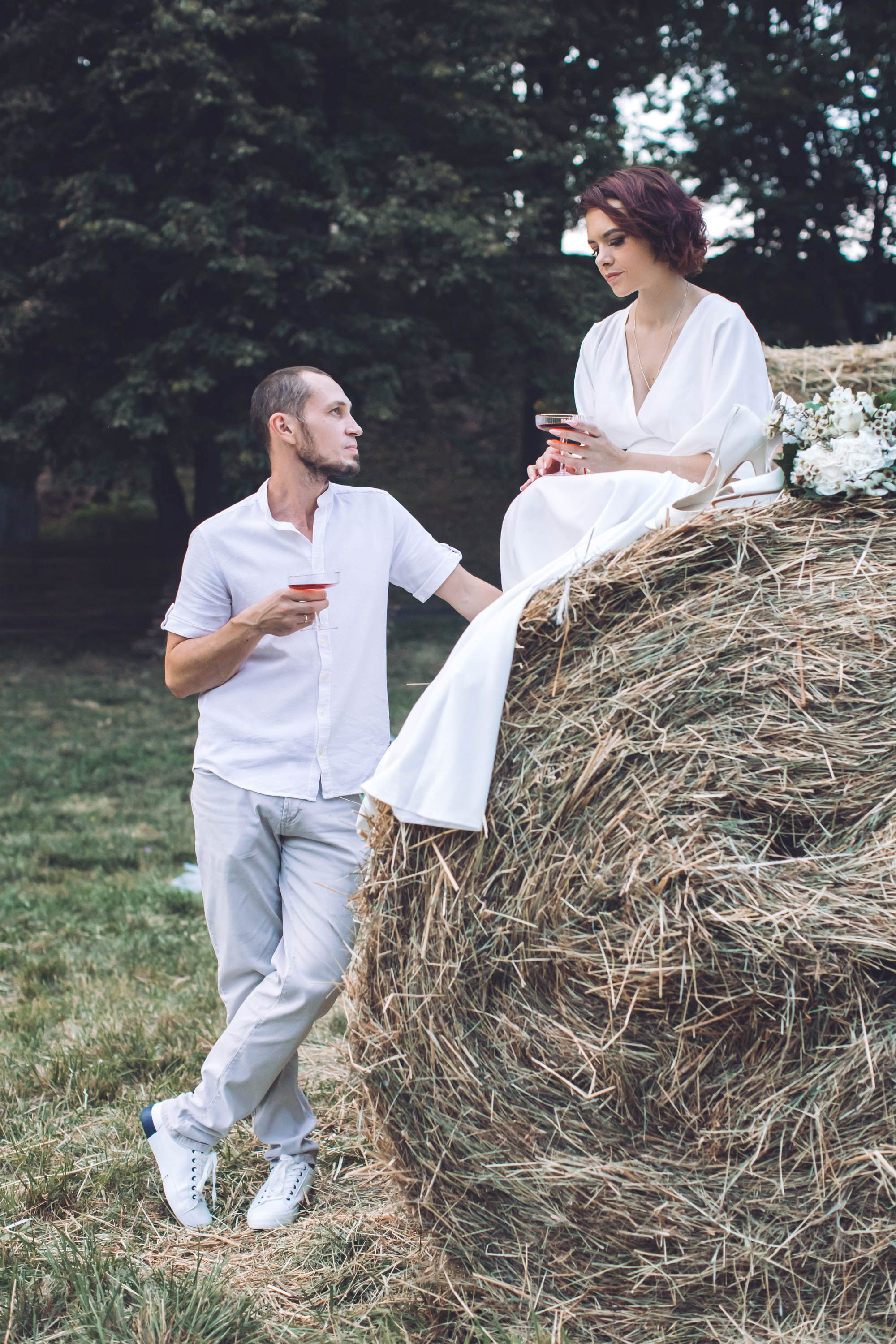 Свадьба Анна и Виктор. Фотограф — художник в Москве Васильева Юлия