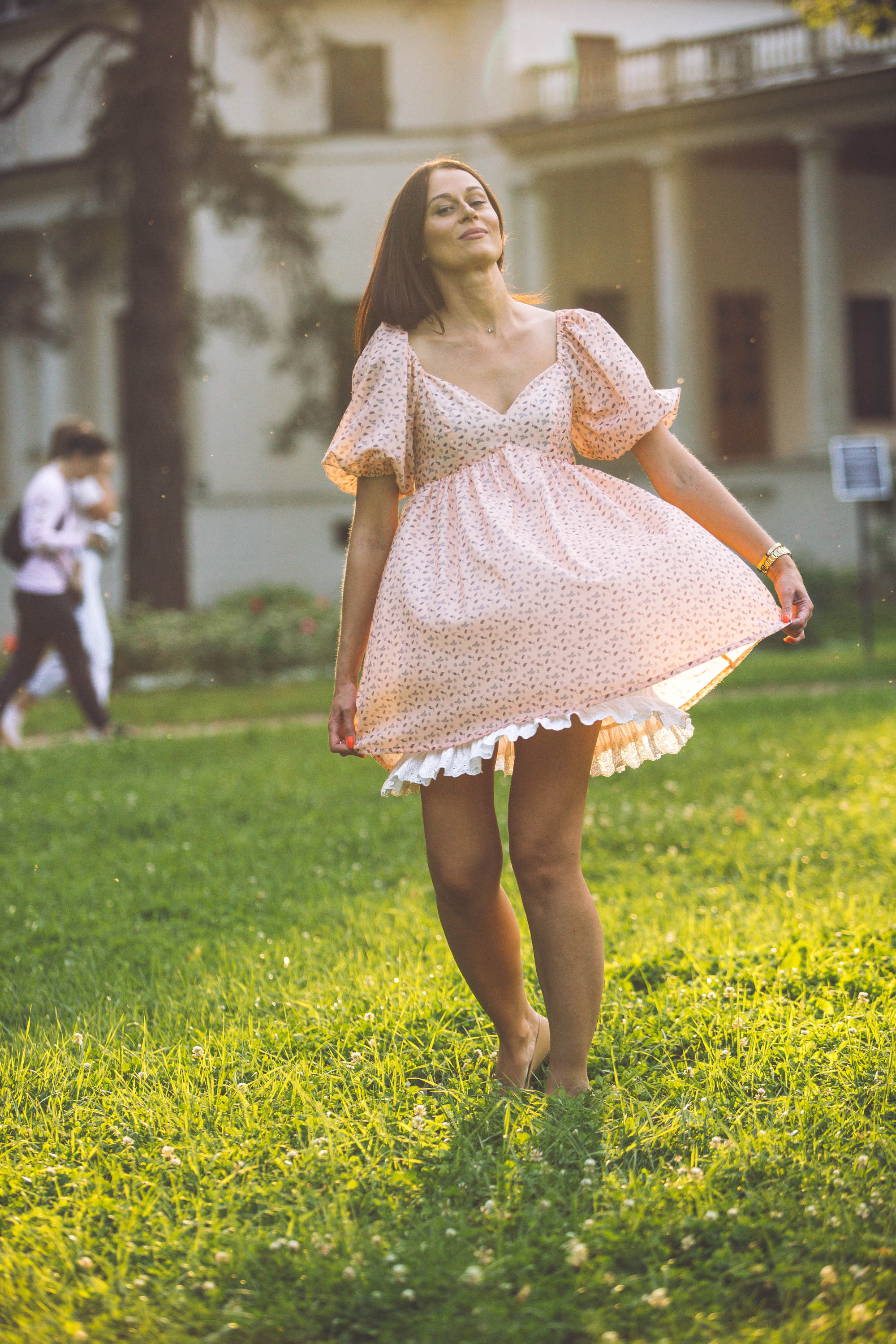 Екатерина в Остафьево. Фотограф — художник в Москве Васильева Юлия