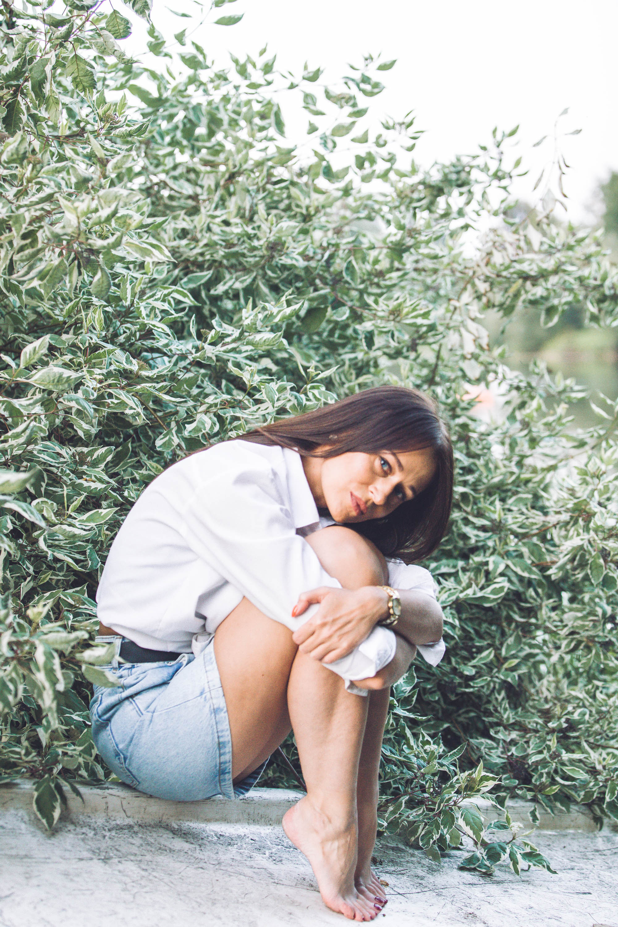 Екатерина в Остафьево. Фотограф — художник в Москве Васильева Юлия