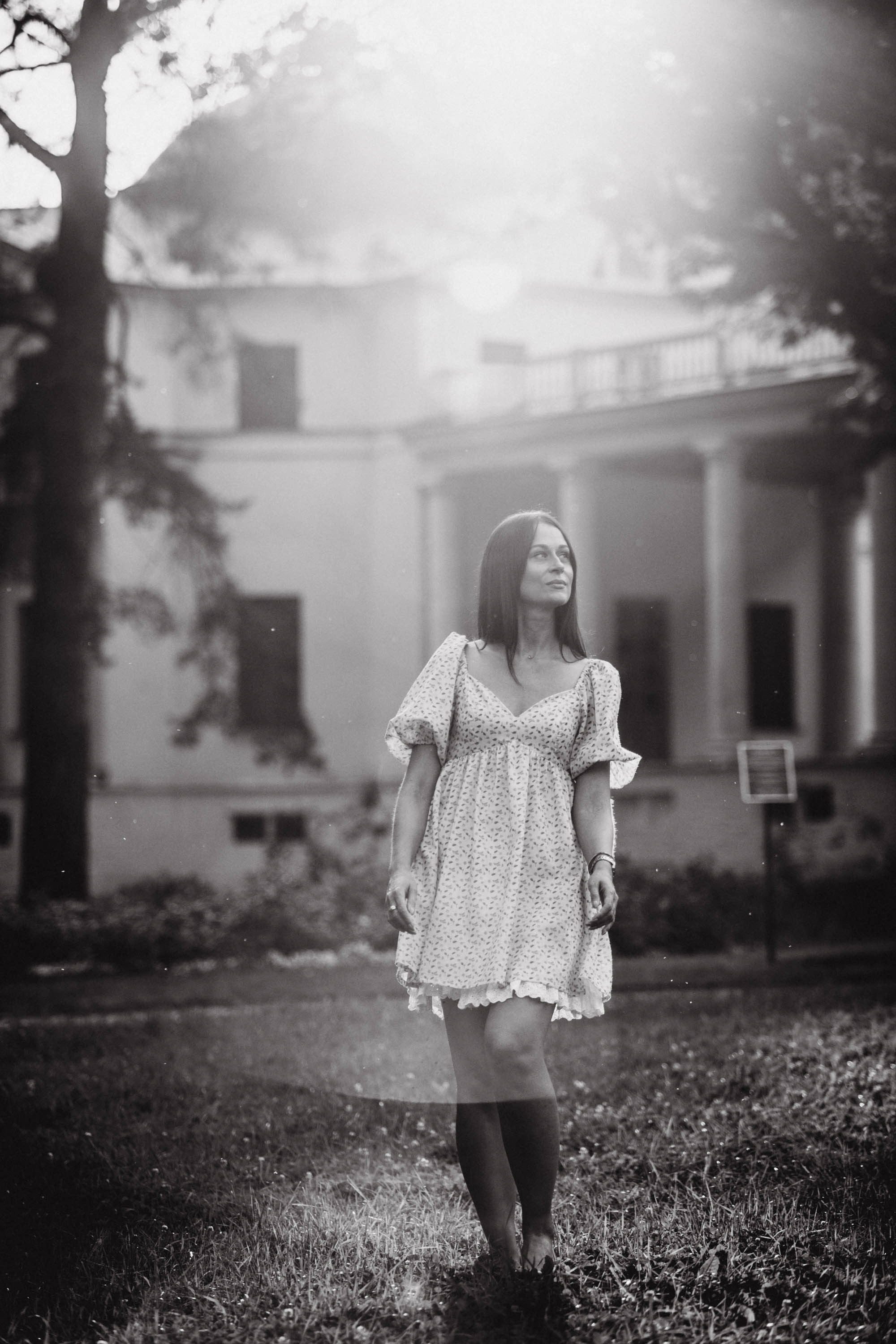 Екатерина в Остафьево. Фотограф — художник в Москве Васильева Юлия