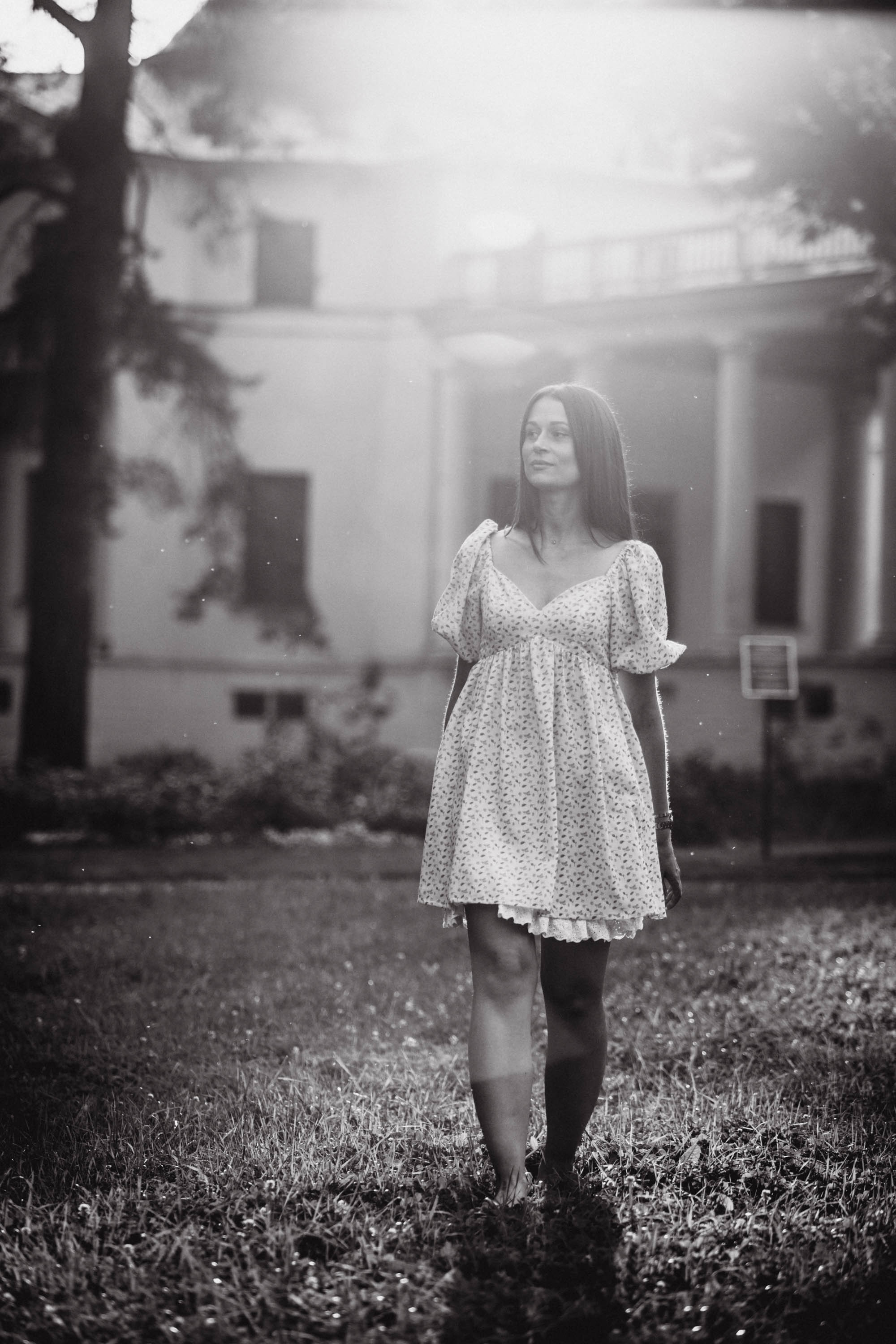 Екатерина в Остафьево. Фотограф — художник в Москве Васильева Юлия