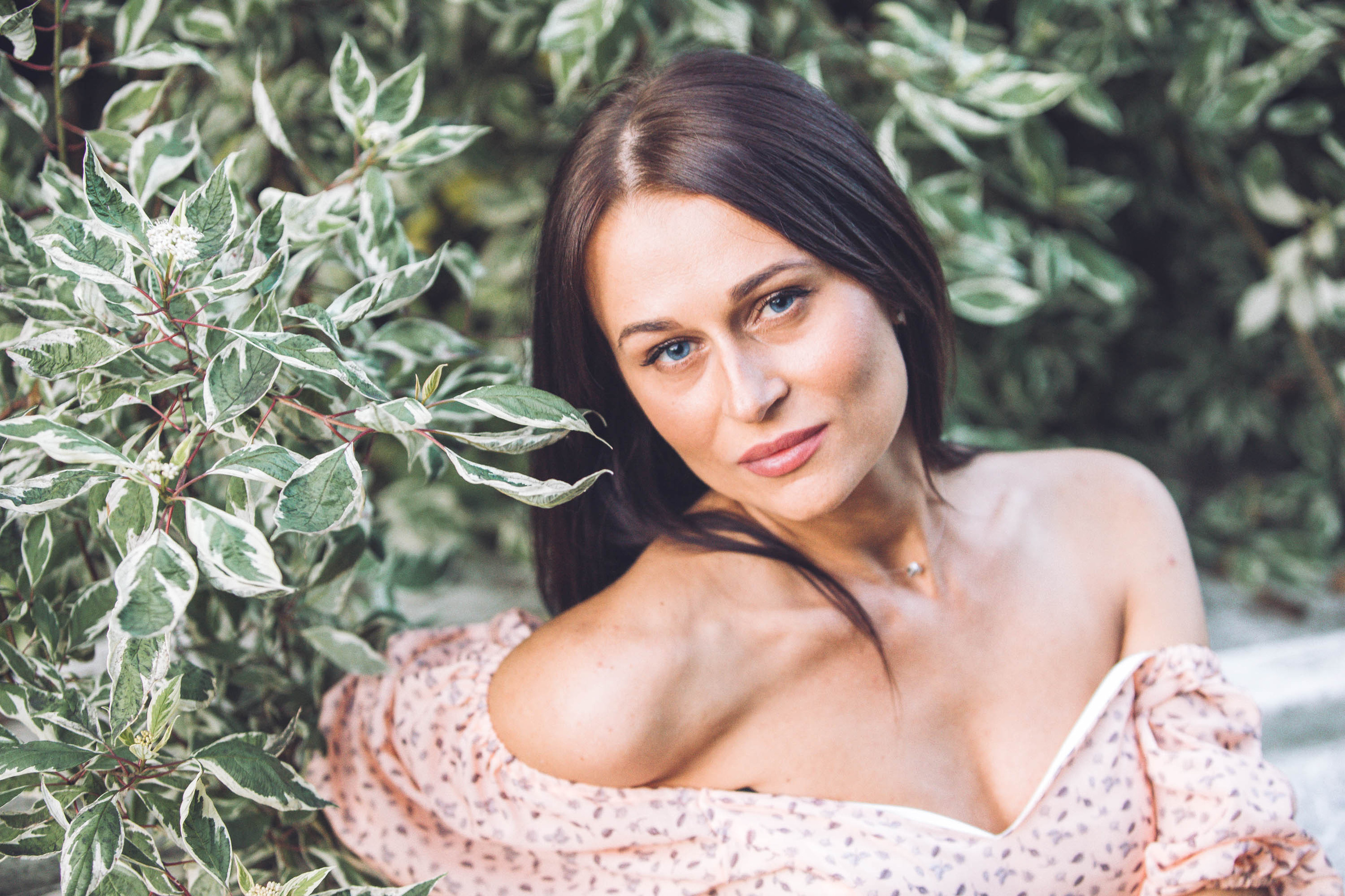 Екатерина в Остафьево. Фотограф — художник в Москве Васильева Юлия