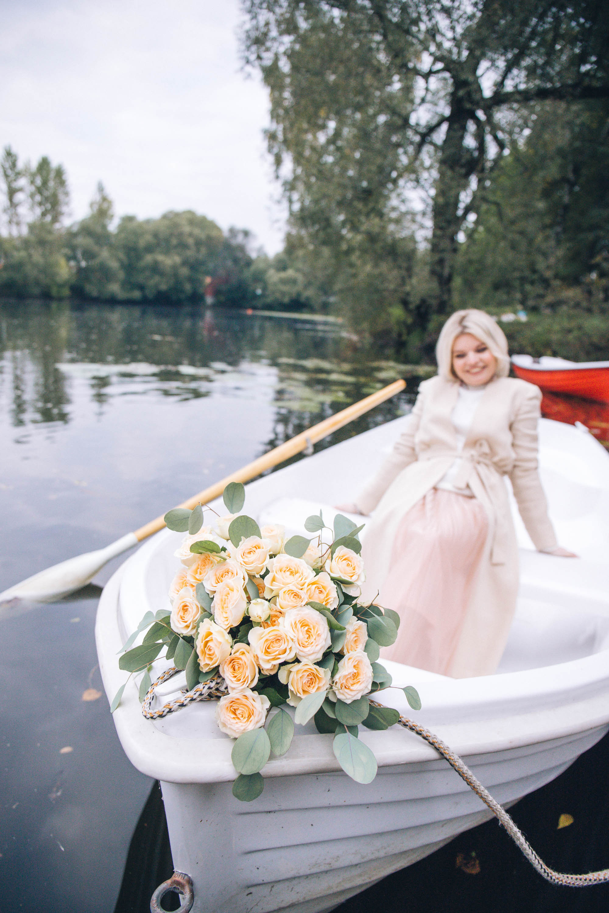 Евгения и Александр (годовщина свадьбы). Фотограф — художник в Москве Васильева Юлия
