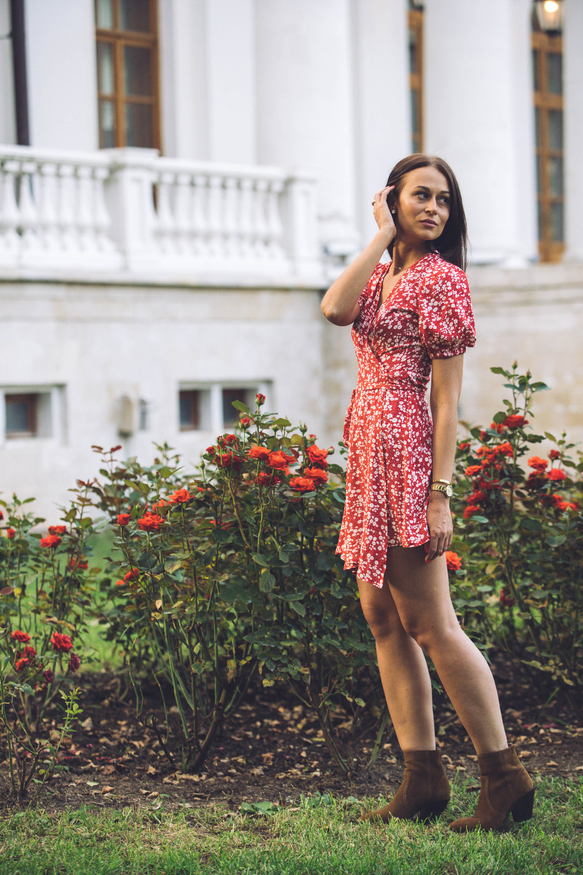 Екатерина в Остафьево. Фотограф — художник в Москве Васильева Юлия