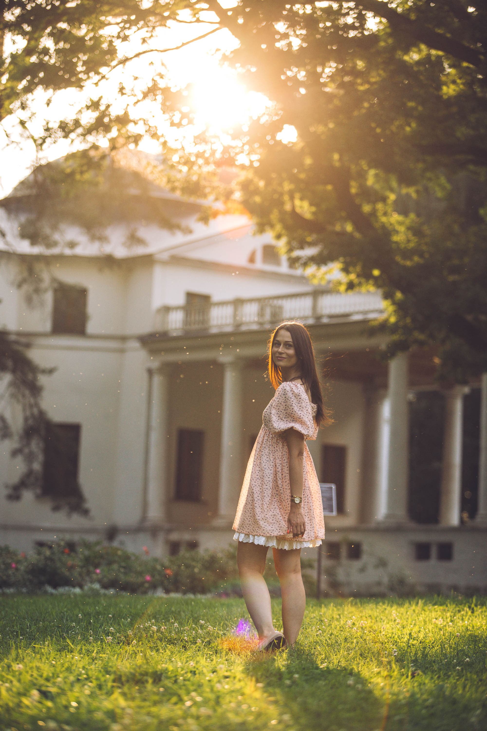 Екатерина в Остафьево. Фотограф — художник в Москве Васильева Юлия