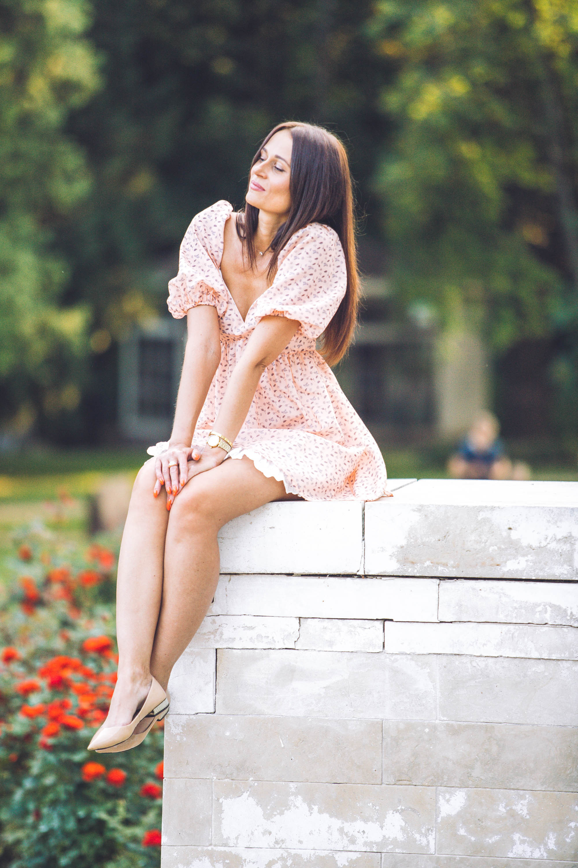 Екатерина в Остафьево. Фотограф — художник в Москве Васильева Юлия