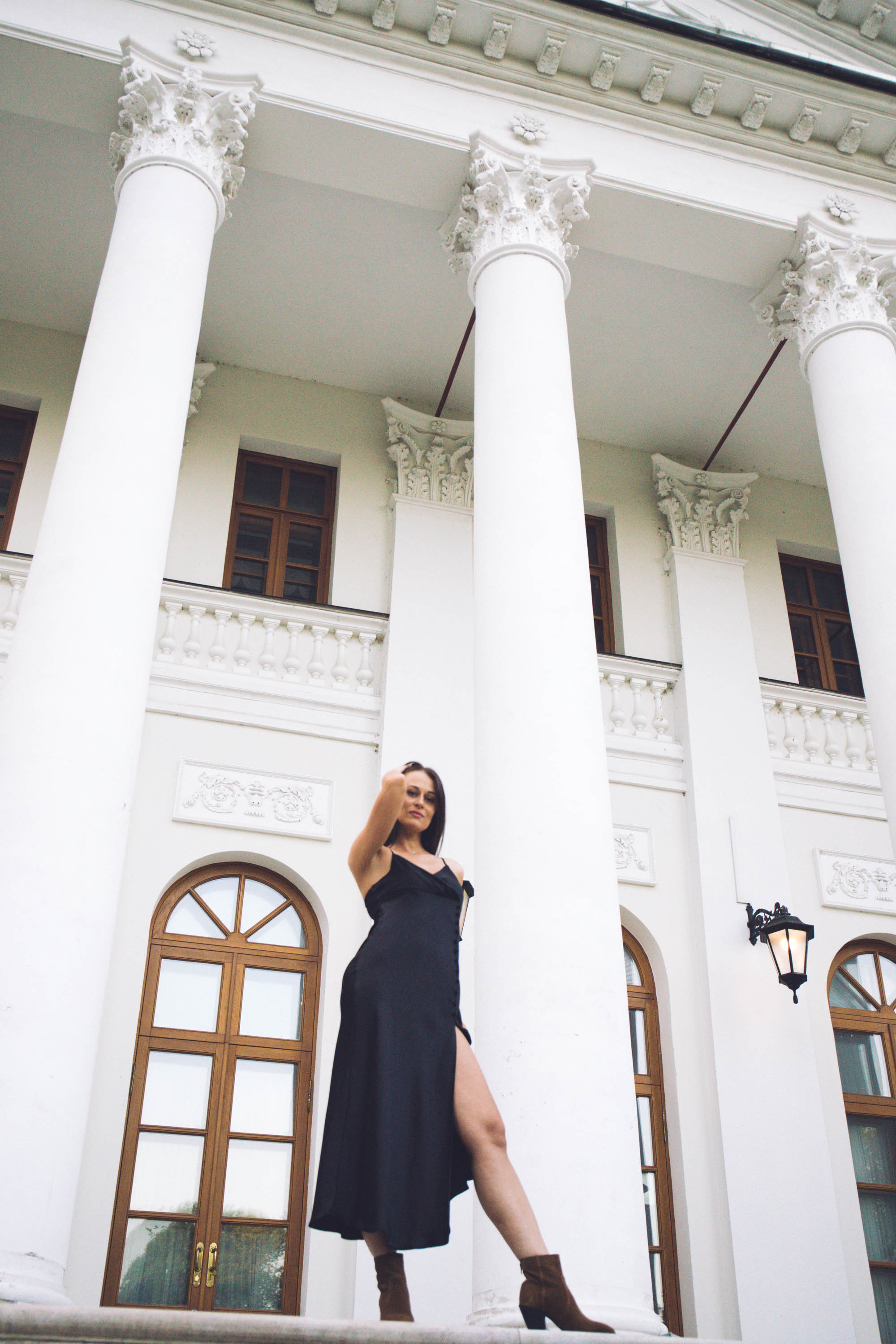 Екатерина в Остафьево. Фотограф — художник в Москве Васильева Юлия