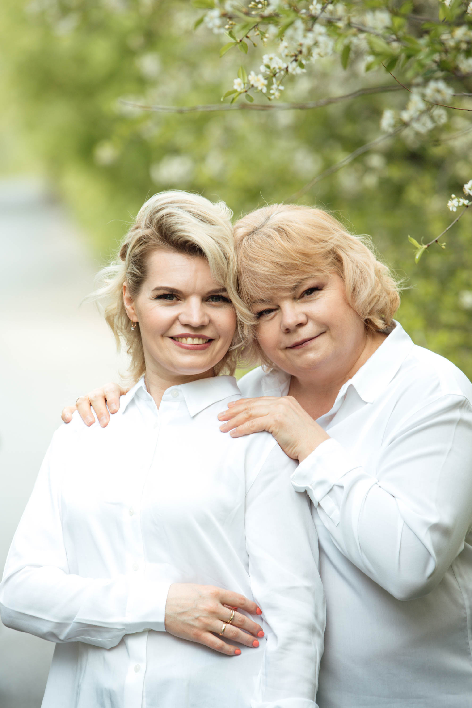 Евгения с мамой. Фотограф — художник в Москве Васильева Юлия