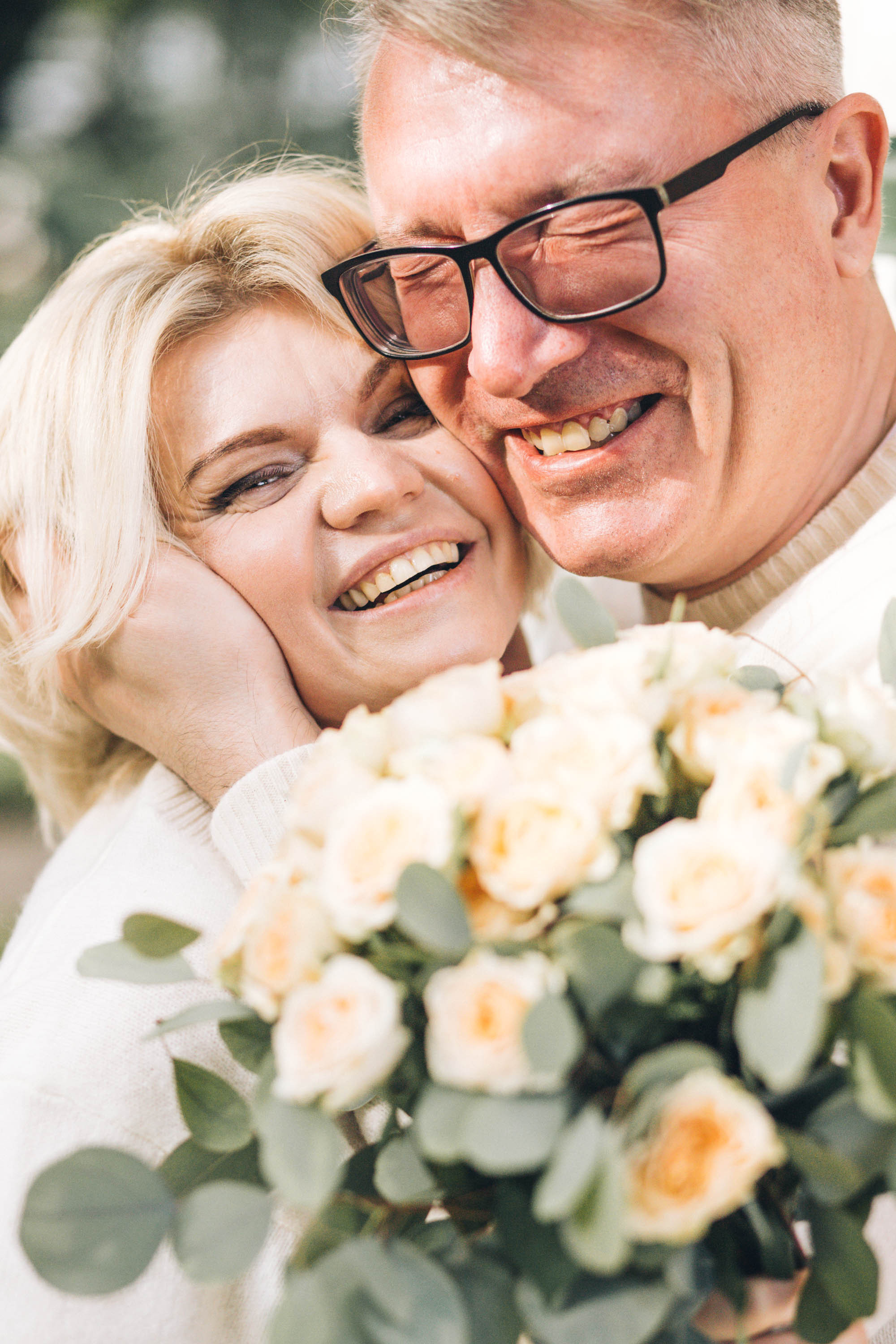 Евгения и Александр (годовщина свадьбы). Фотограф — художник в Москве Васильева Юлия