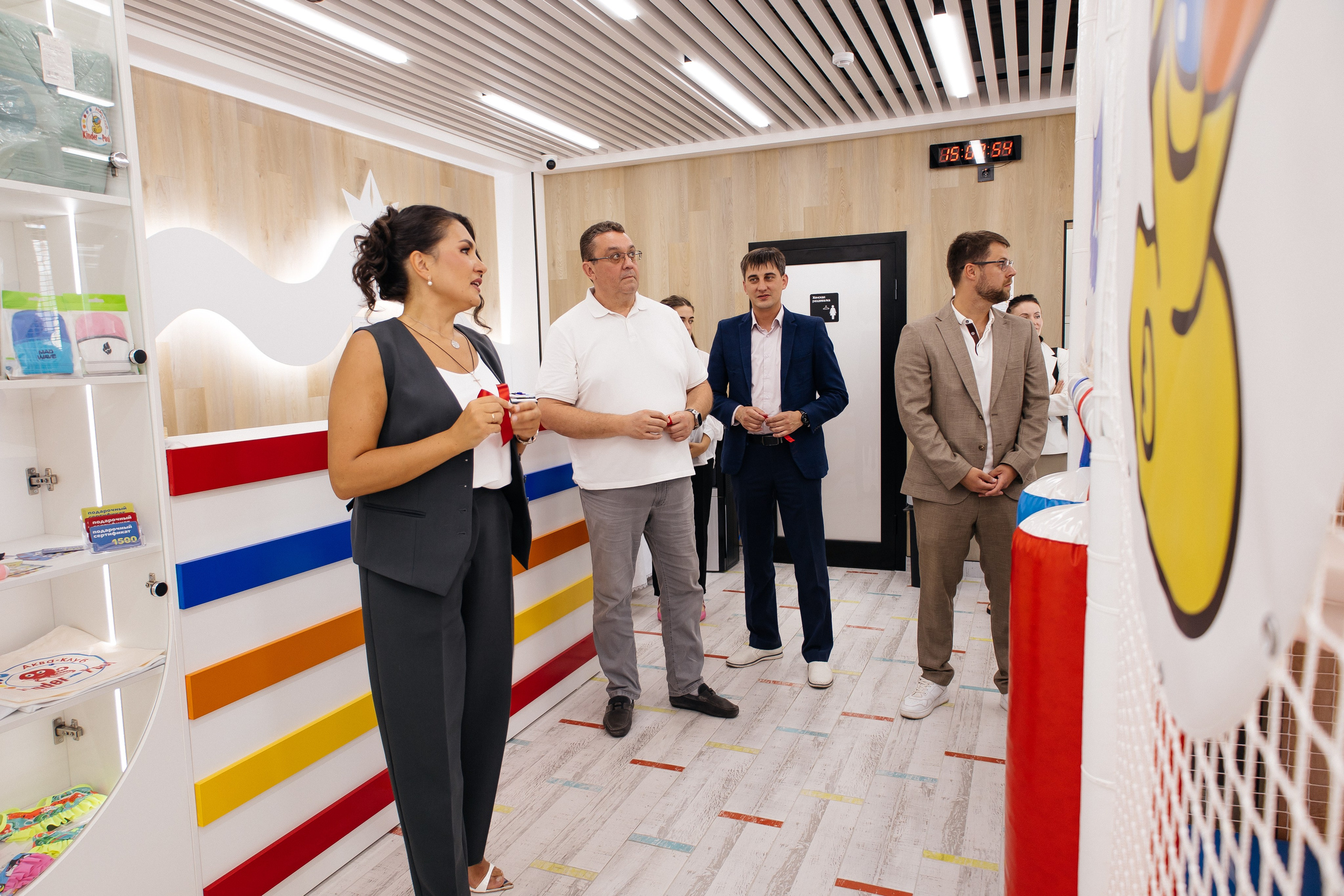 Открытие бассейна. Фотограф в Иркутске