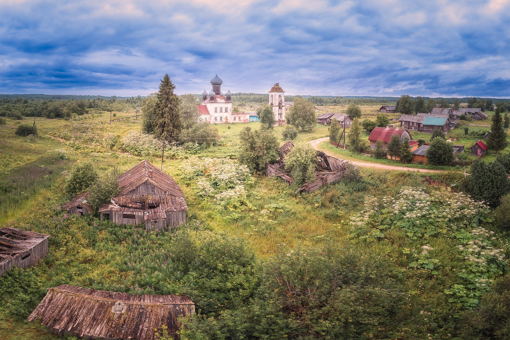 Кенозерье. Аэросъемка в Архангельске, Александр Ермолин