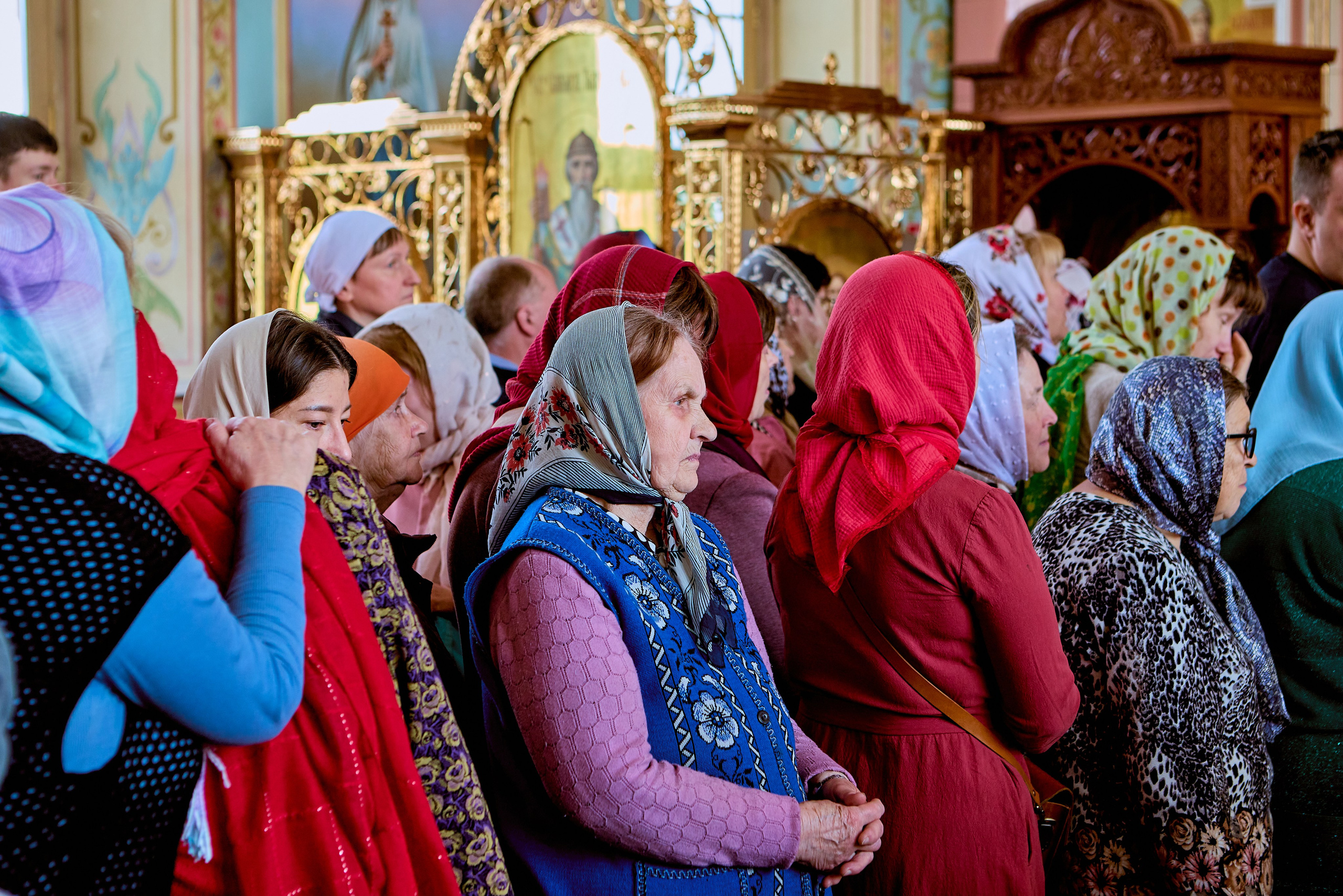 Фотографии Литургии в Праздник Святых Жен Мироносиц