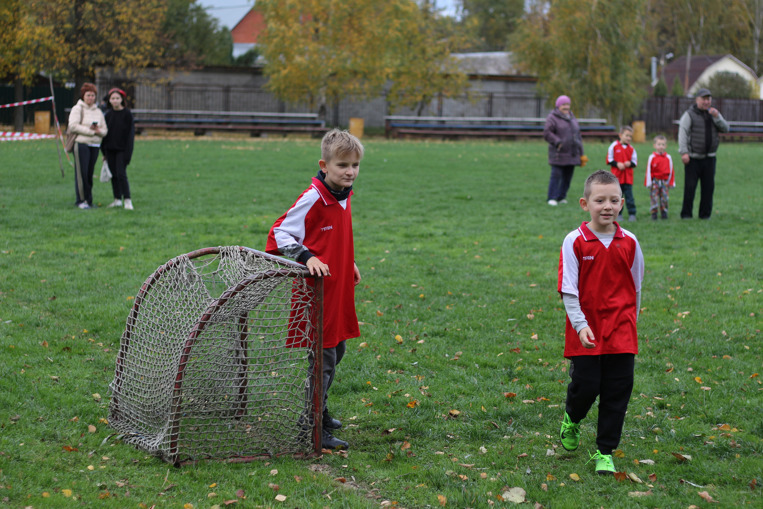 Футбольная встреча. Вознесенский храм села Барановское