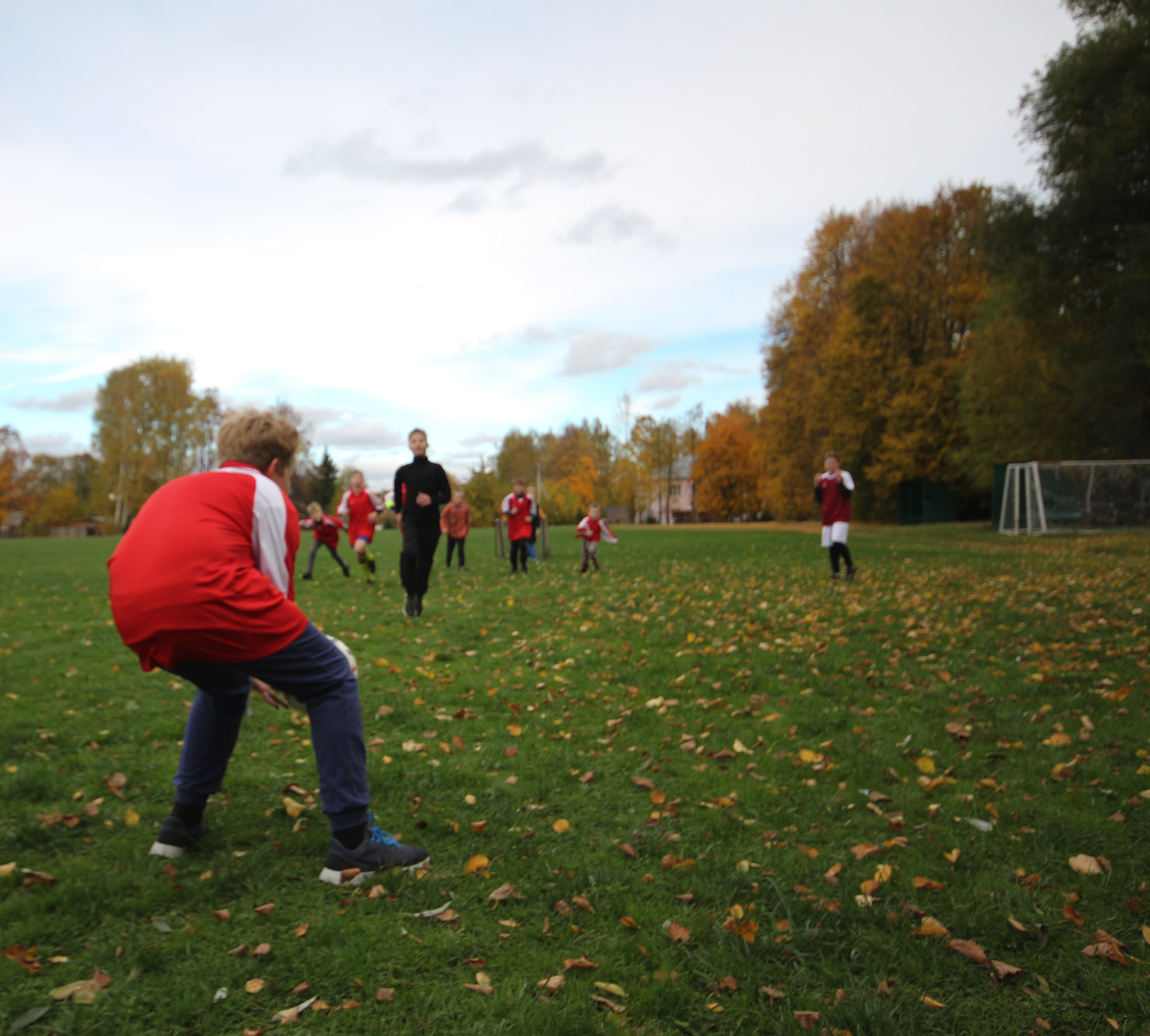Футбольная встреча. Вознесенский храм села Барановское