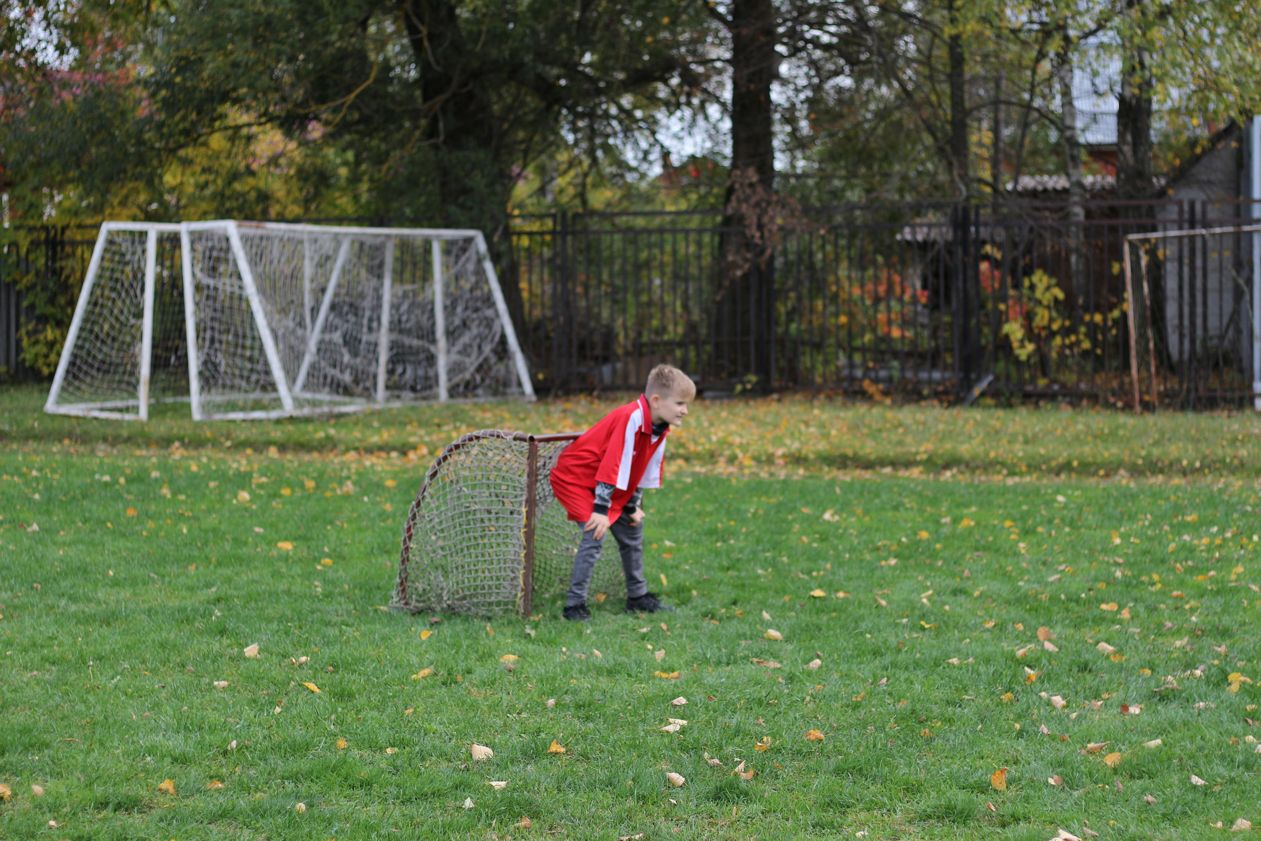 Футбольная встреча. Вознесенский храм села Барановское
