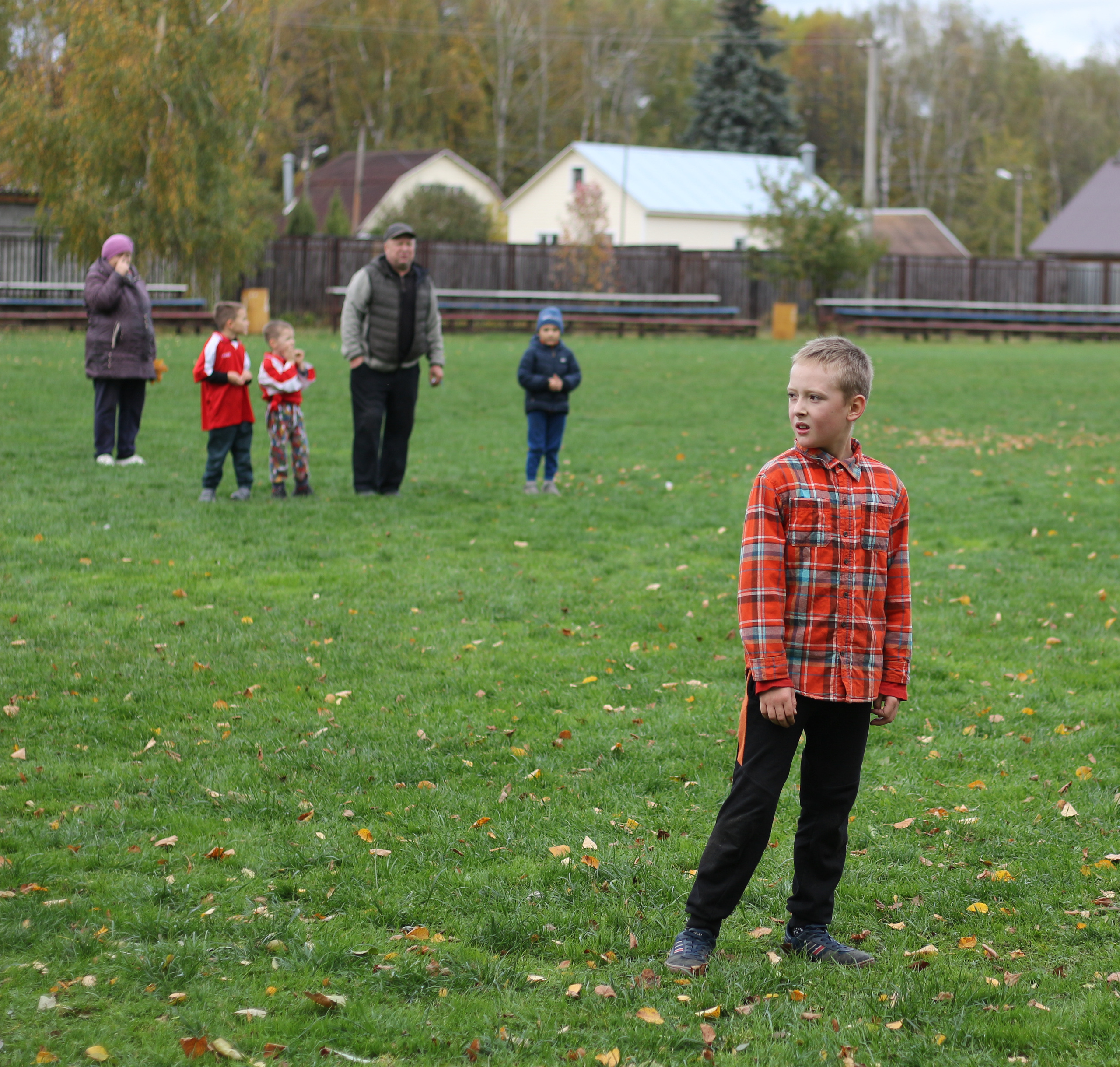 Футбольная встреча. Вознесенский храм села Барановское