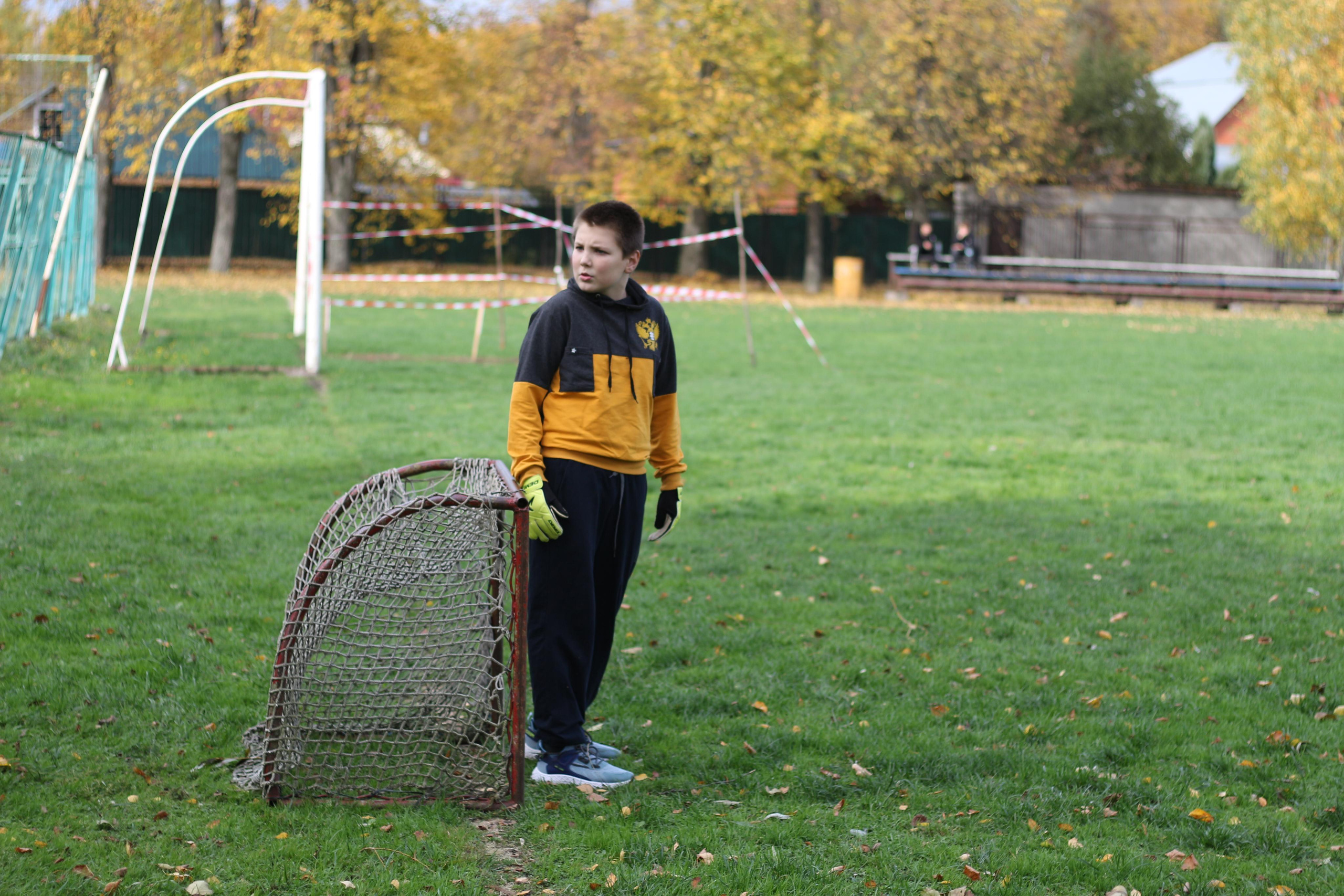 Футбольная встреча. Вознесенский храм села Барановское
