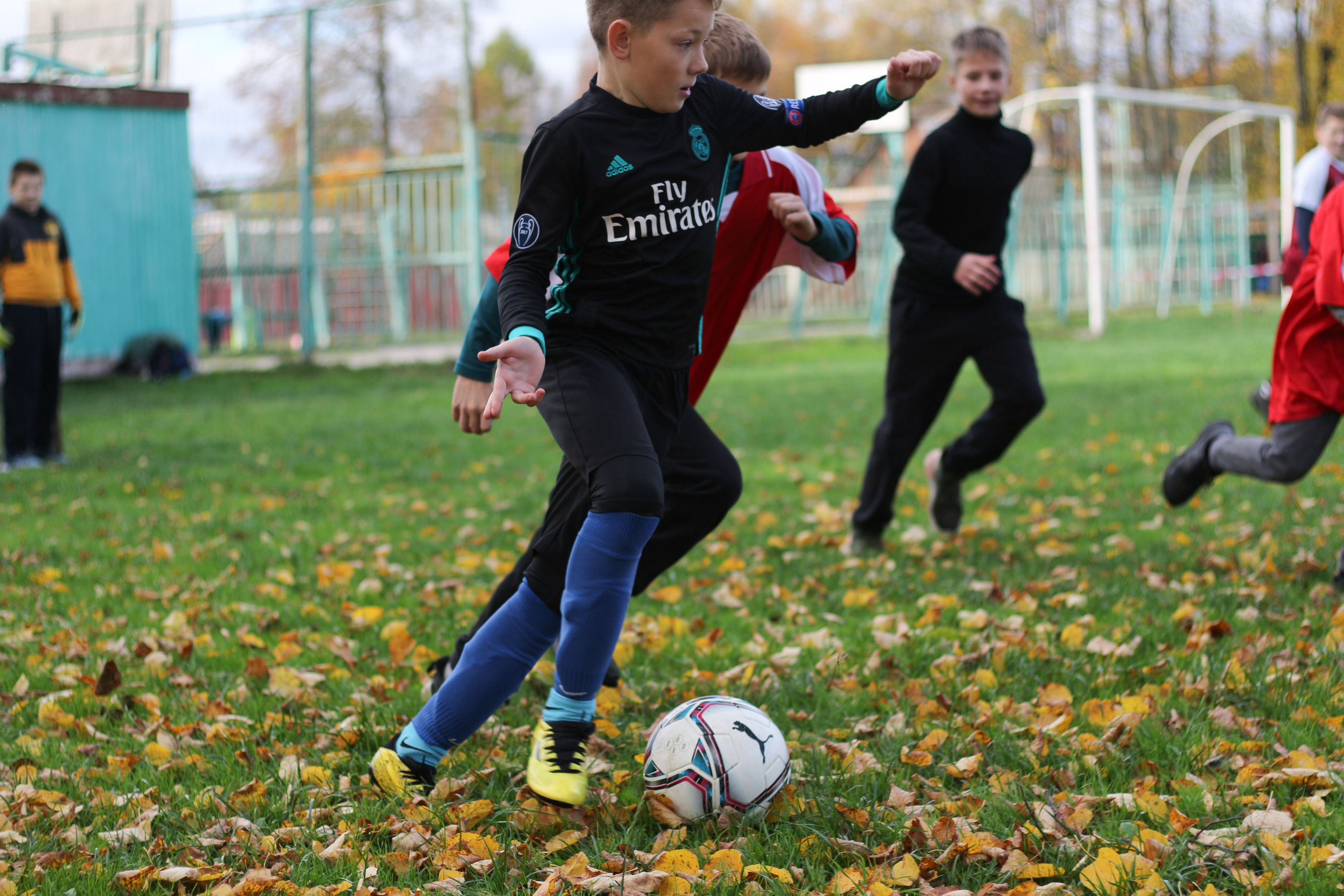 Футбольная встреча. Вознесенский храм села Барановское