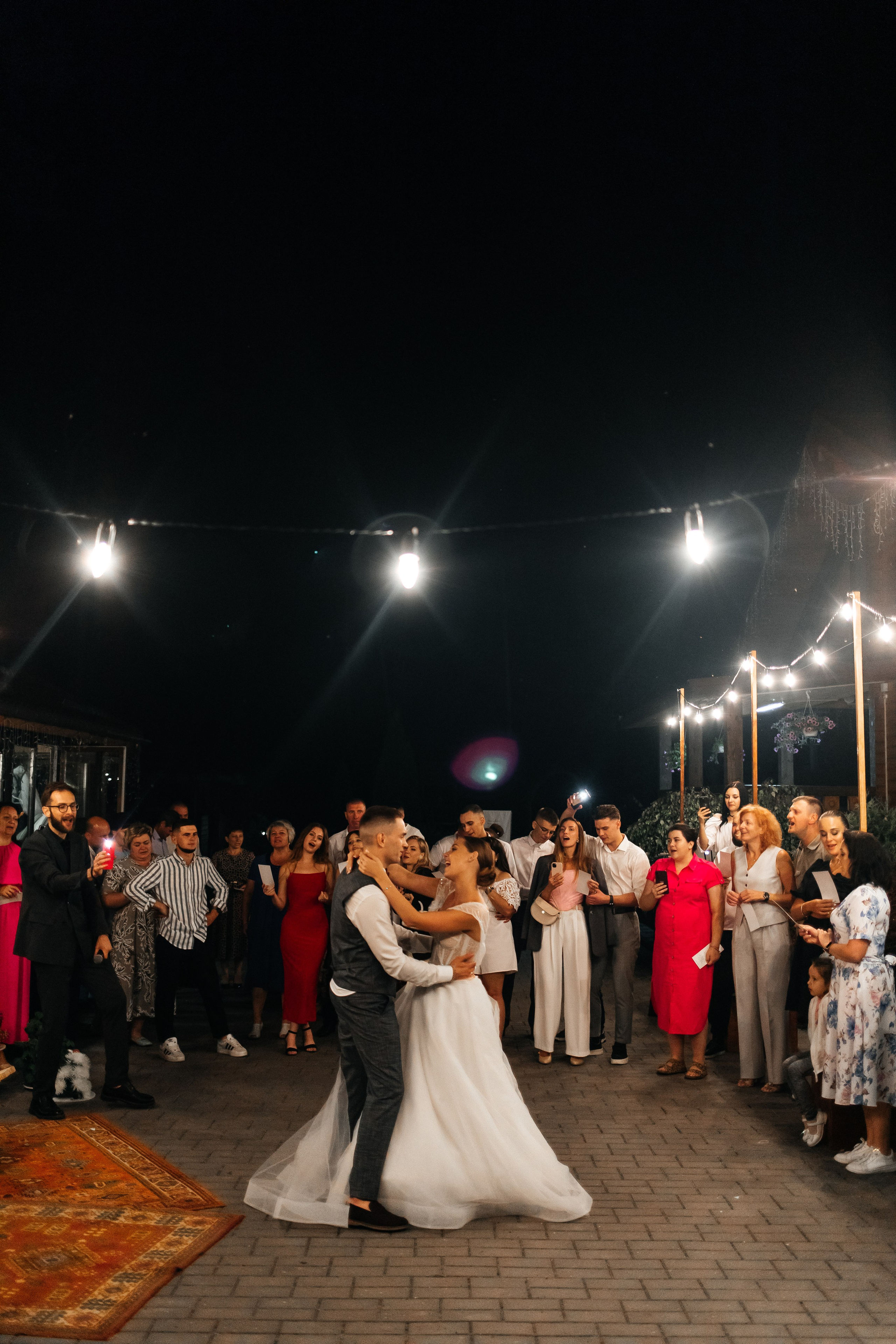 Летняя свадебная фотосессия